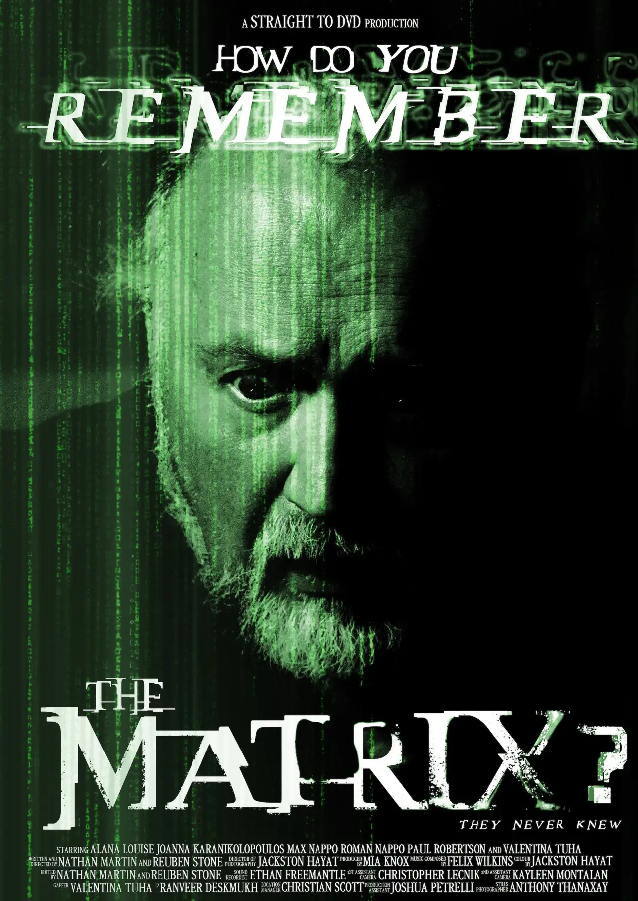 Постер до фільму "How Do You Remember The Matrix?"