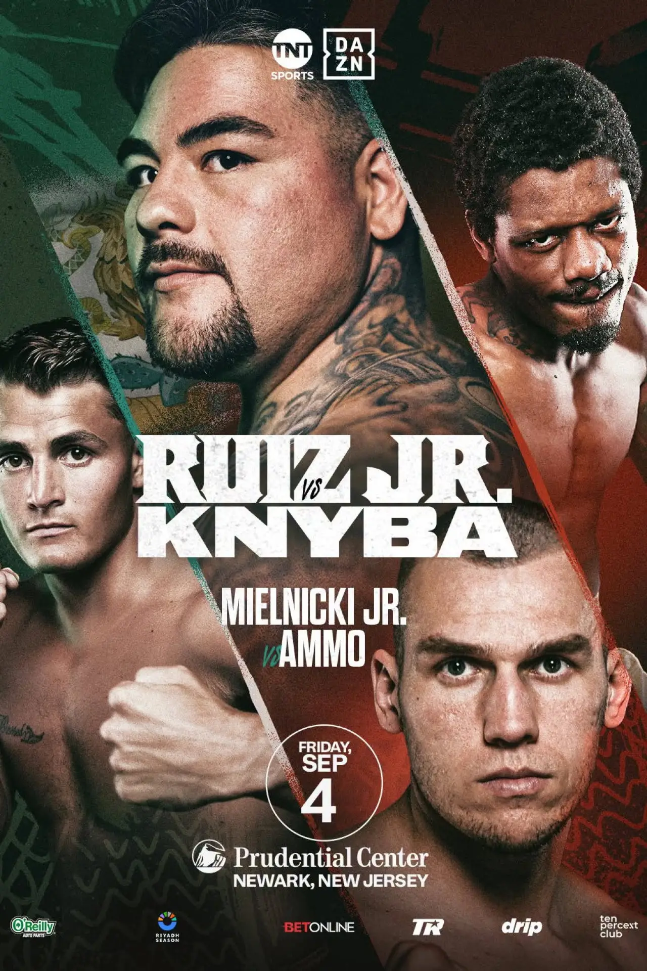 Постер до фільму "Andy Ruiz Jr. vs. Damian Knyba"