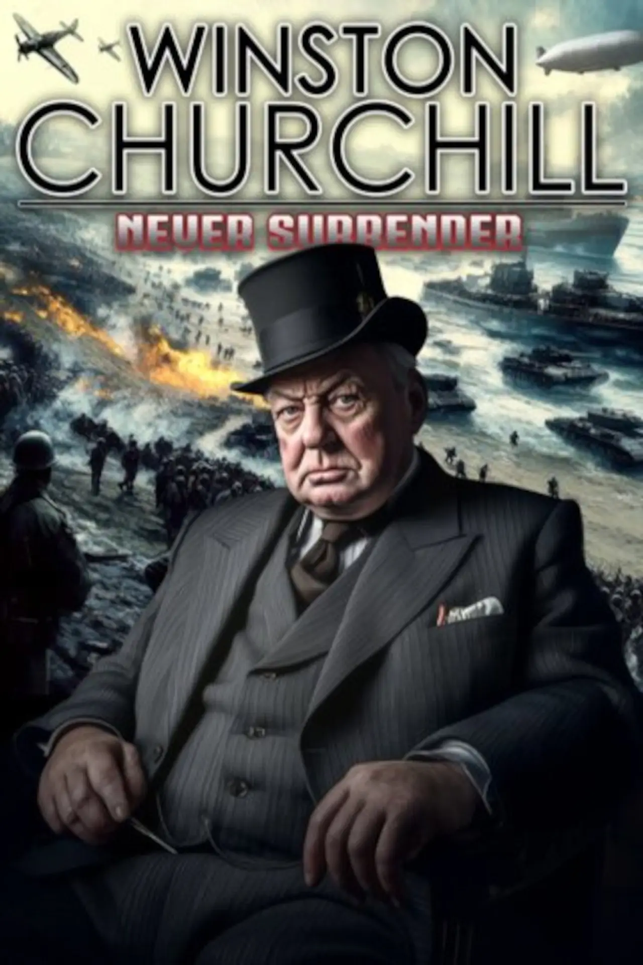 Постер до фільму "Winston Churchill: Never Surrender"