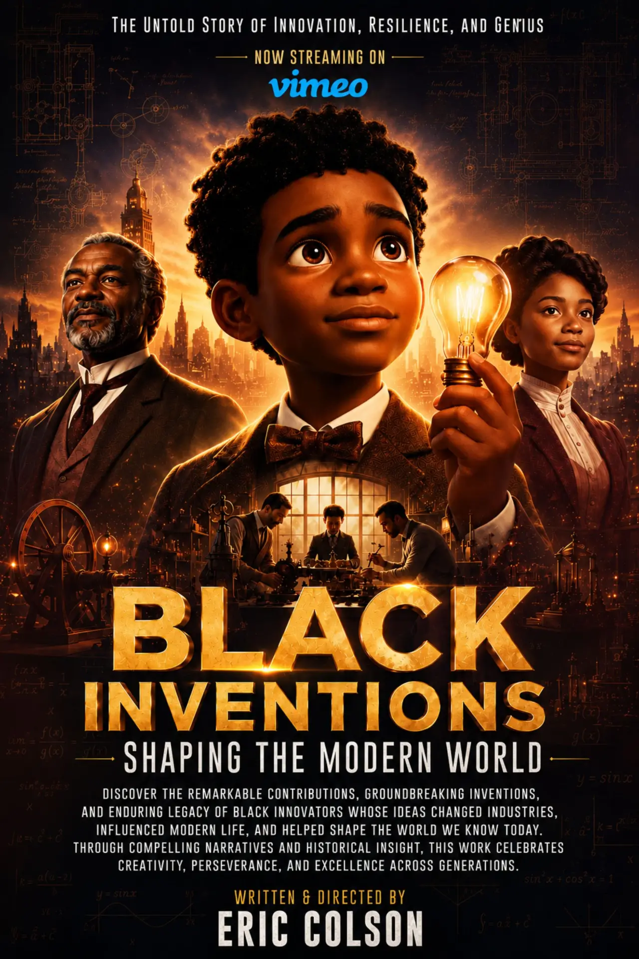 Постер до фільму "Black Inventions: Shaping the Modern World"