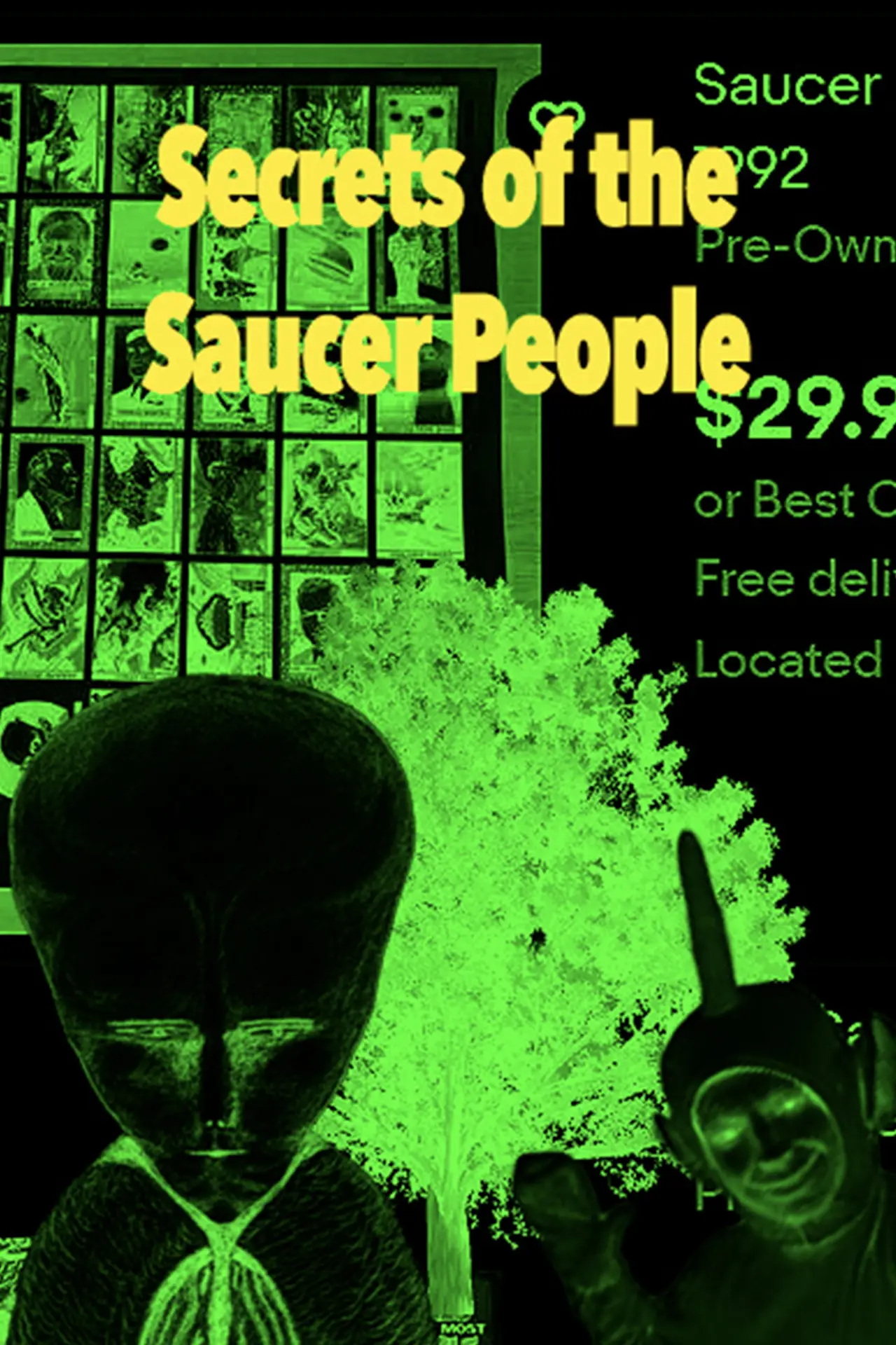 Постер до фільму "Secrets of the Saucer People"
