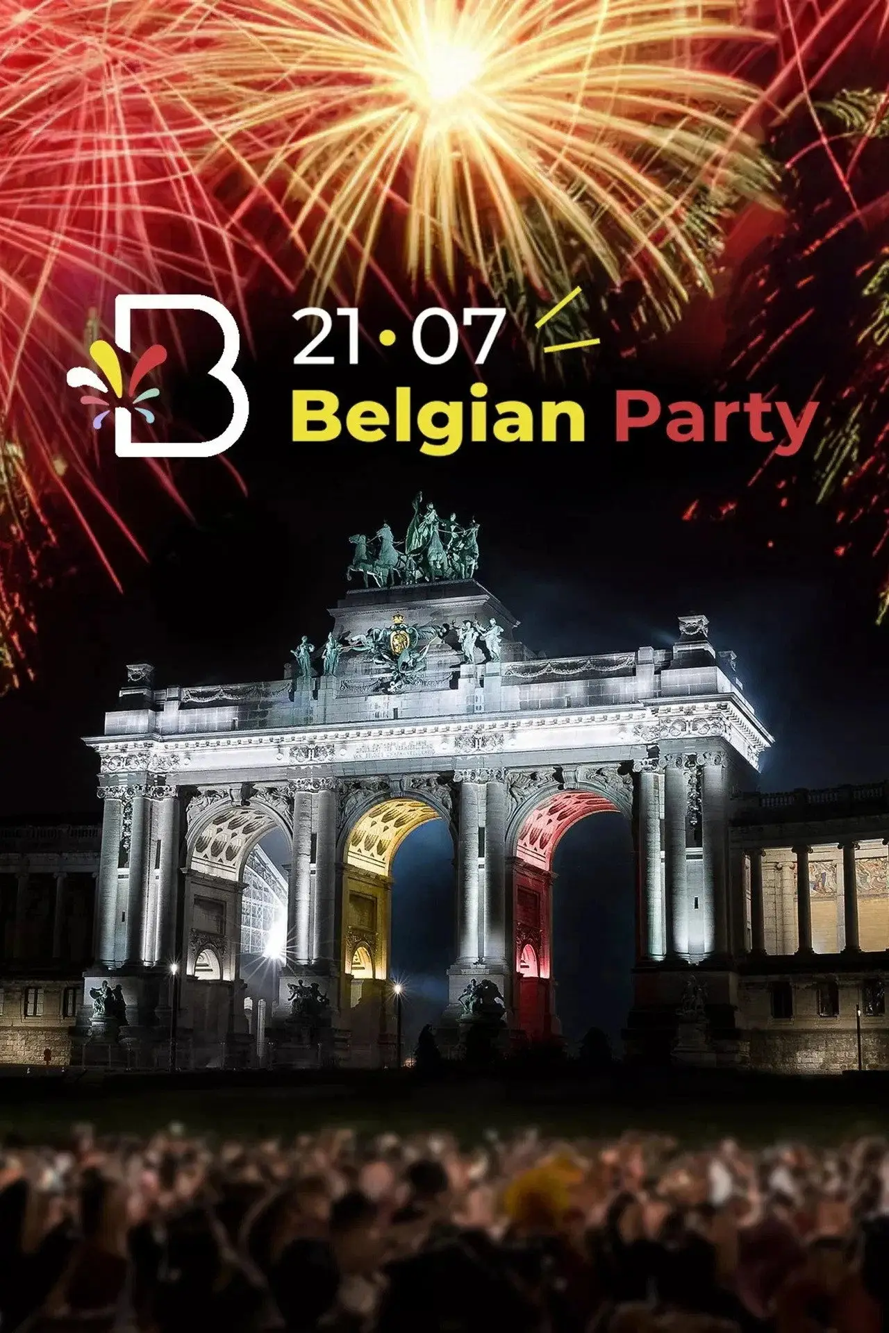 Постер до фільму "21 juli 2026: Belgian Party"