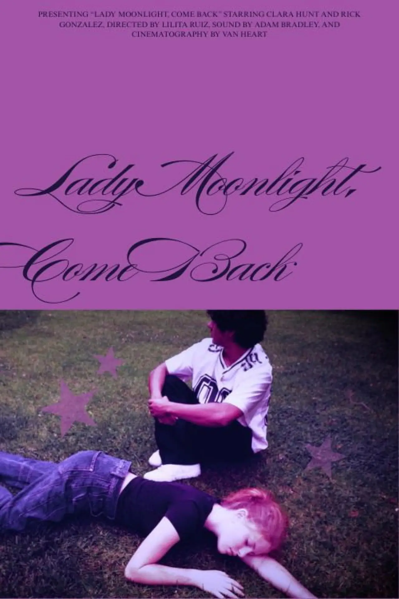 Постер до фільму "Lady Moonlight, Come Back"