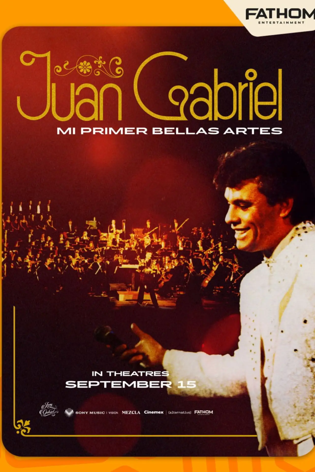 Постер до фільму "Juan Gabriel: Mi Primer Bellas Artes"