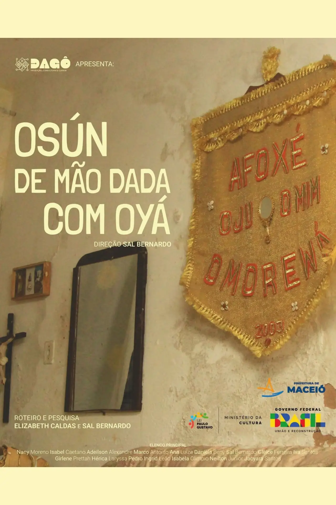 Постер до фільму "Osún de Mão Dada com Oyá"