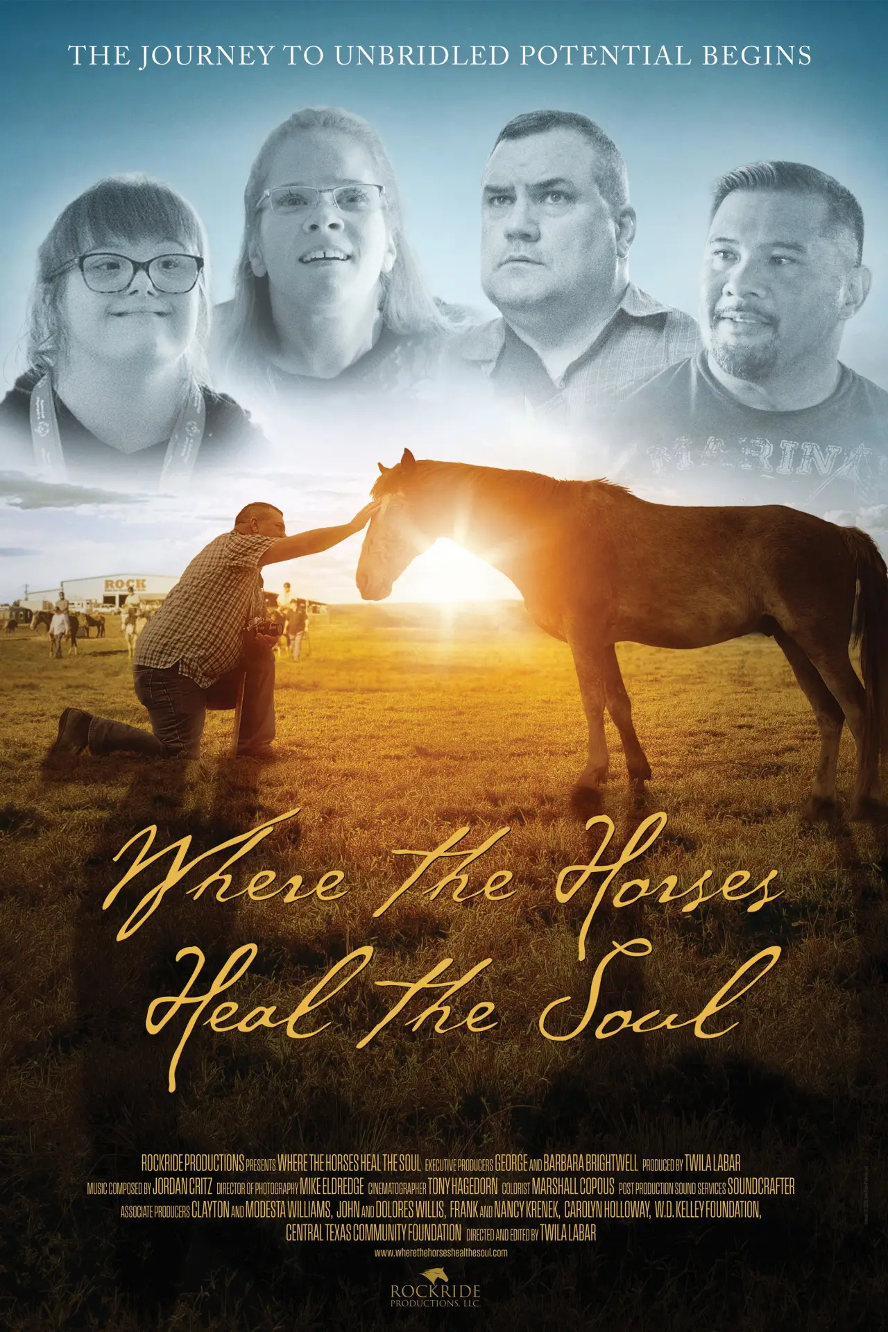 Постер до фільму "Where the Horses Heal the Soul"