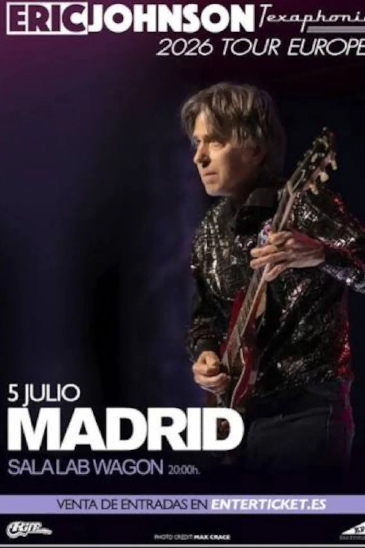 Постер до фільму "Eric Johnson Live Madrid"