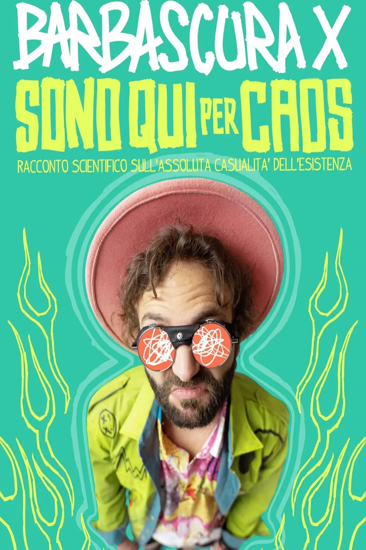 Постер до фільму "Sono qui per caos"