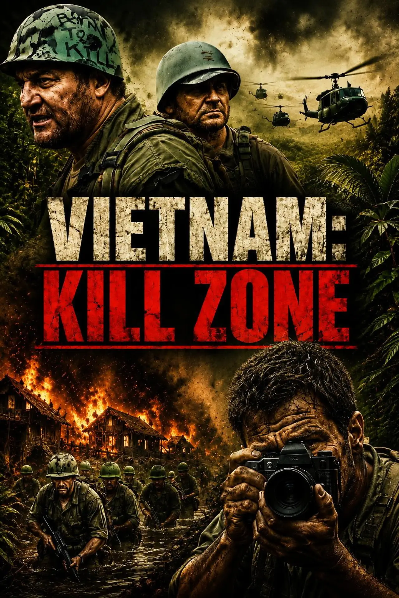Постер до фільму "Vietnam: Kill Zone"