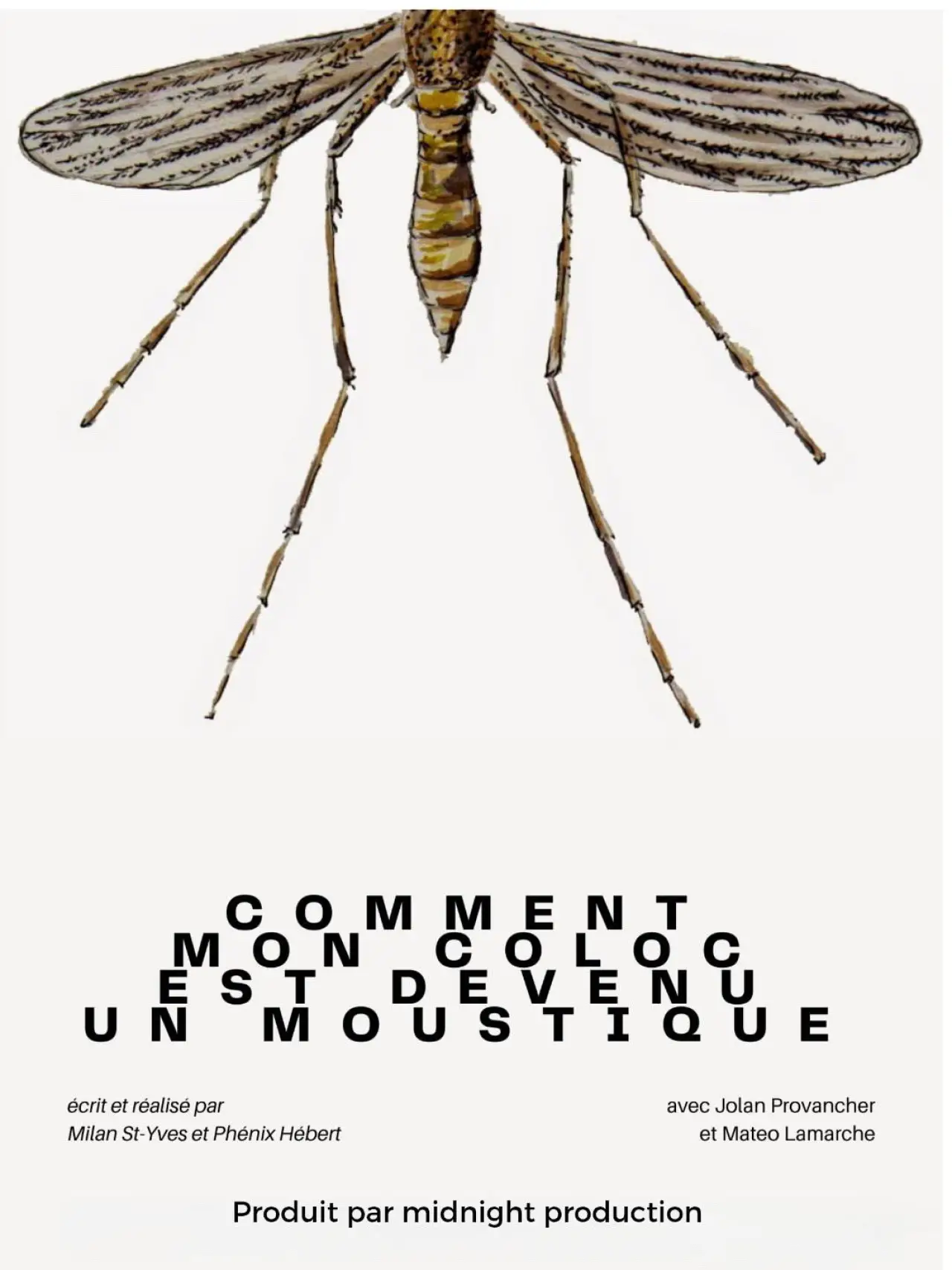 Постер до фільму "Comment mon coloc est devenu un moustique"