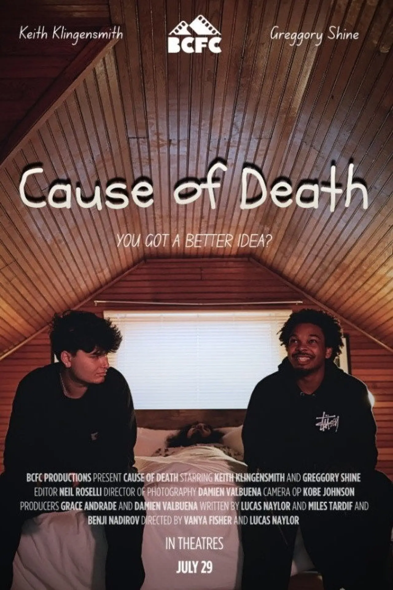 Постер до фільму "Cause of Death"