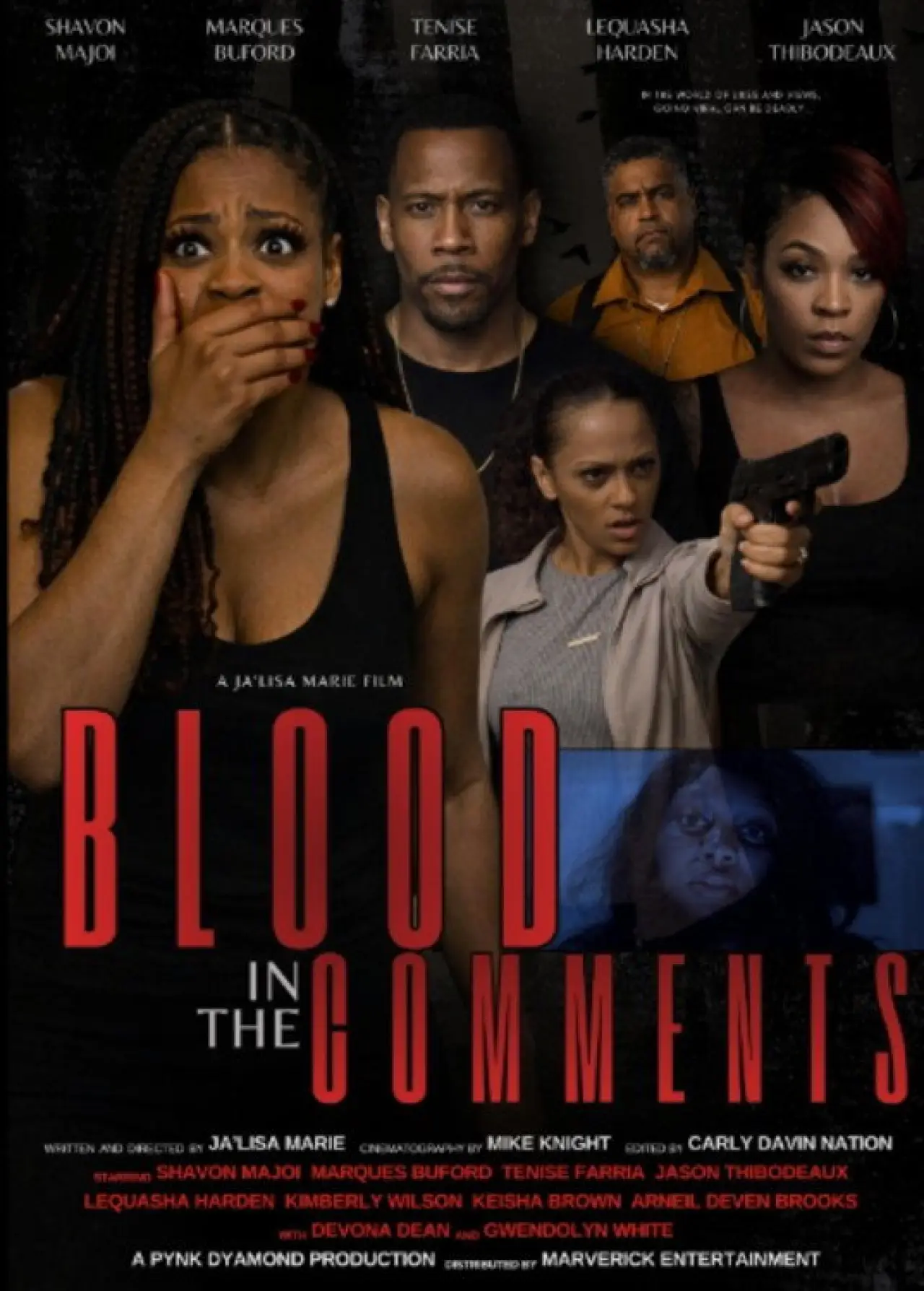 Постер до фільму "Blood in the Comments"
