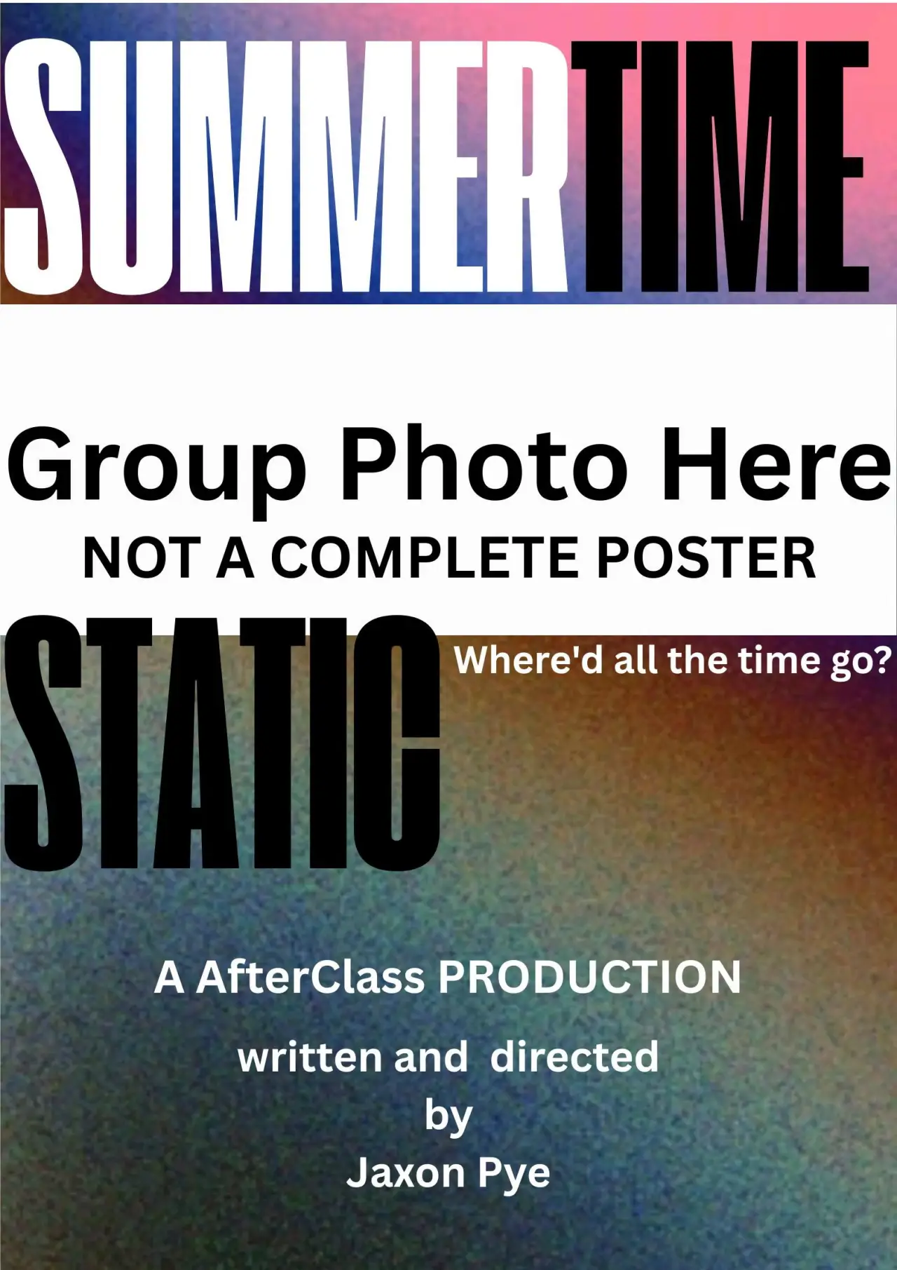 Постер до фільму "Summertime Static"