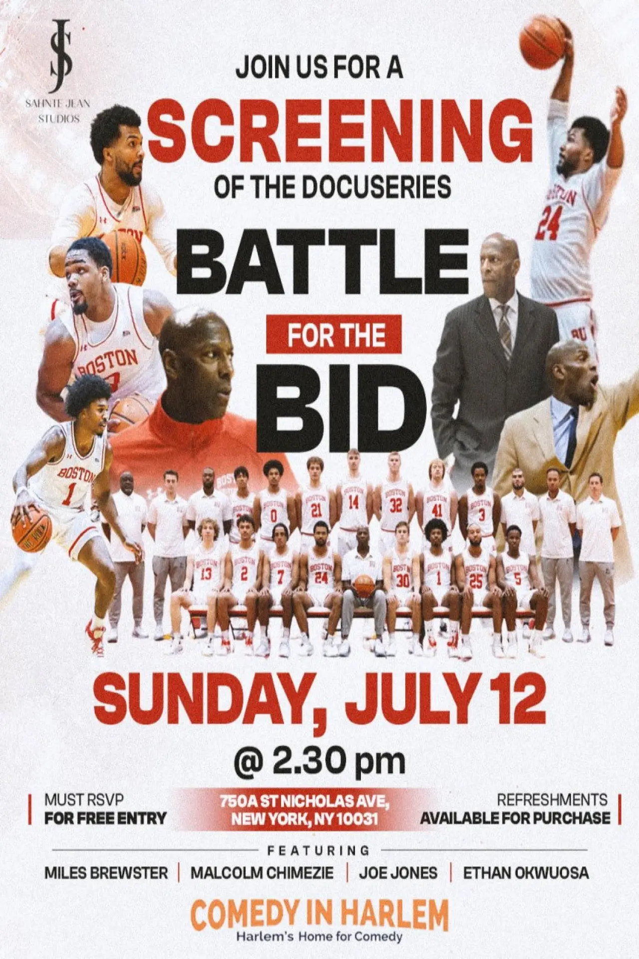 Постер до фільму "Battle For the Bid"