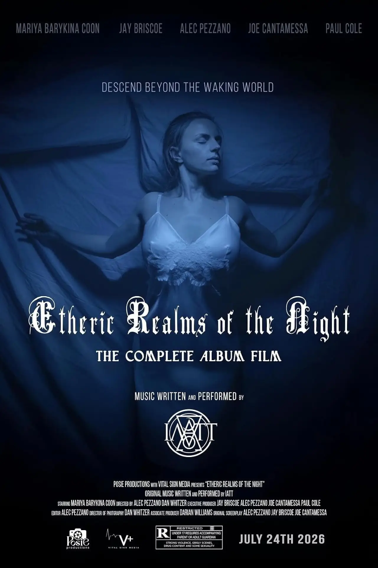 Постер до фільму "Etheric Realms of the Night (The Complete Album Film)"