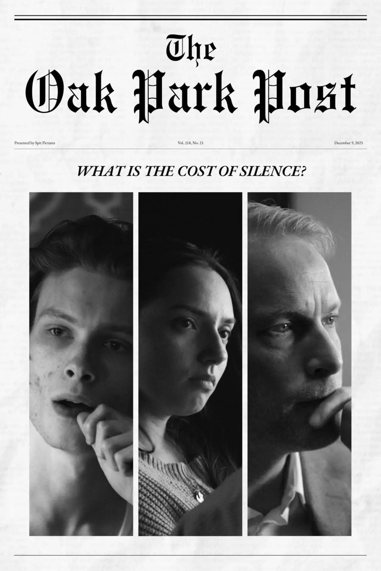 Постер до фільму "The Oak Park Post"