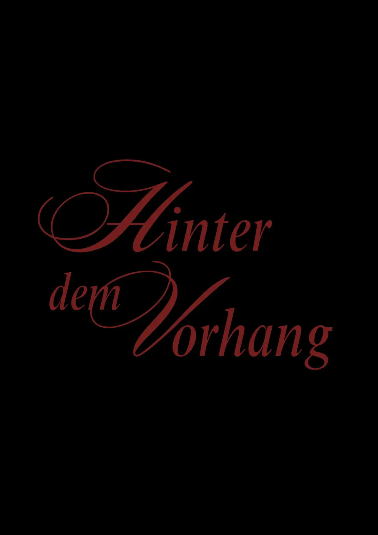 Постер до фільму "Hinter dem Vorhang"