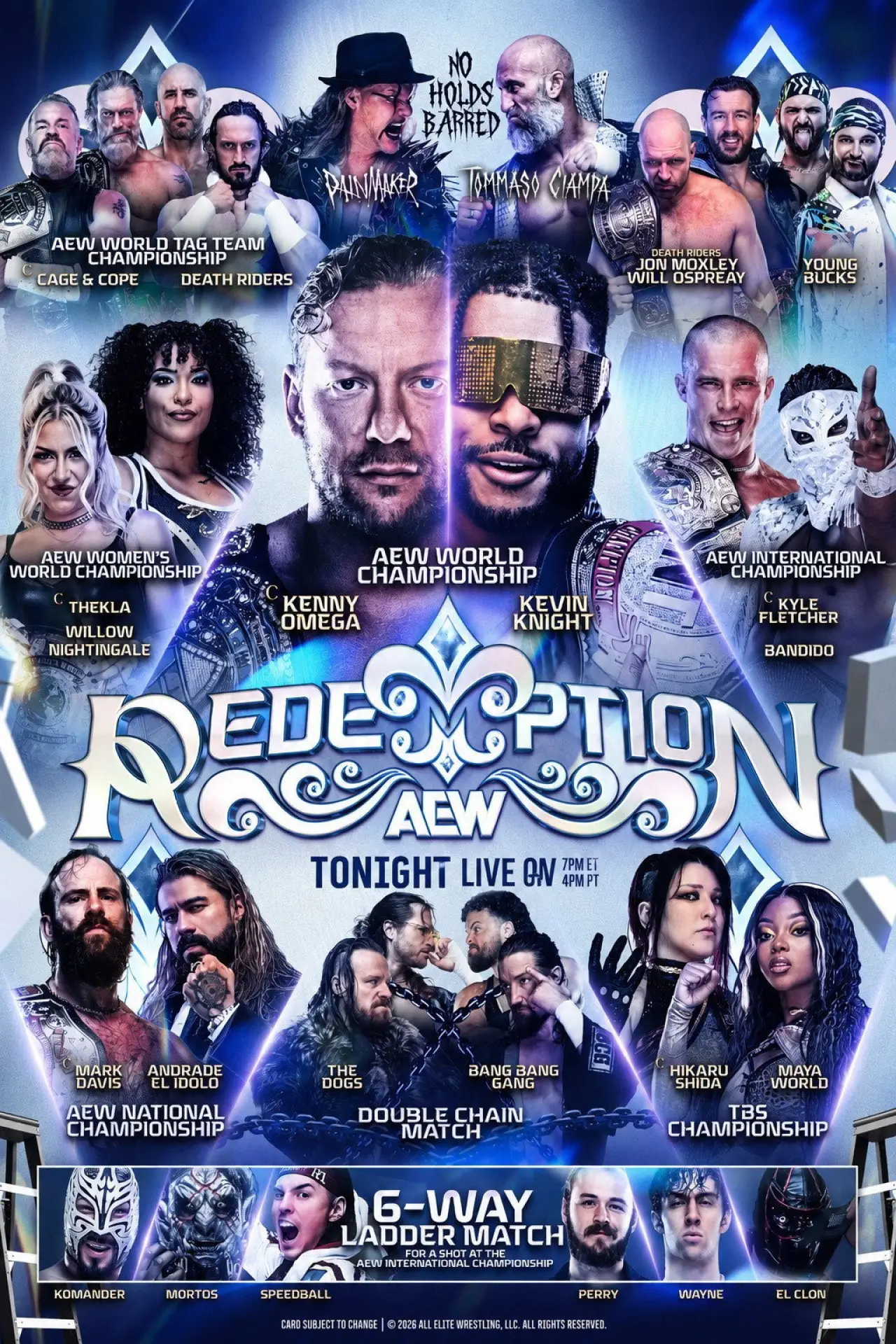 Постер до фільму "AEW Redemption 2026: The Buy In"