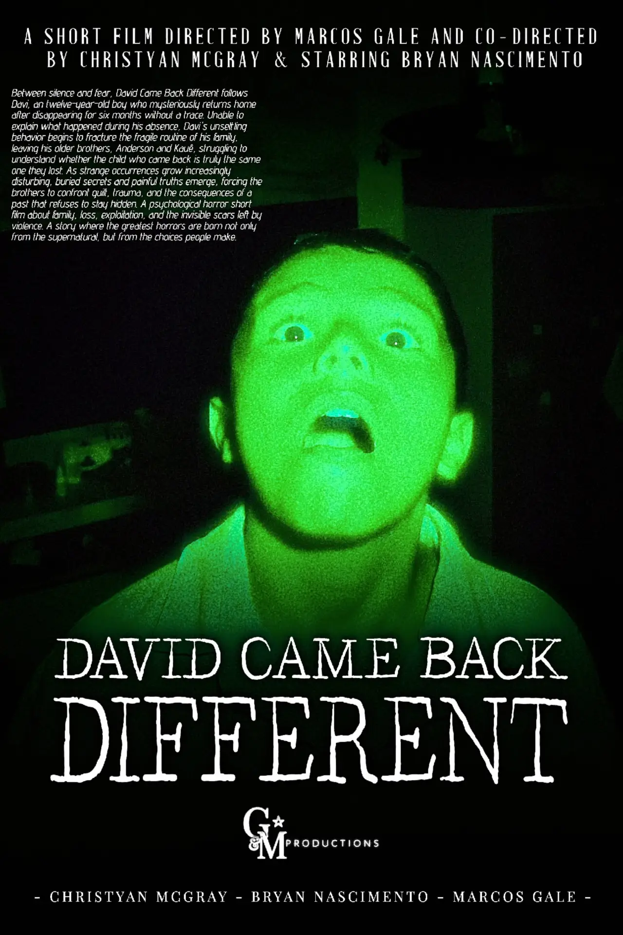 Постер до фільму "Davi Voltou Diferente"