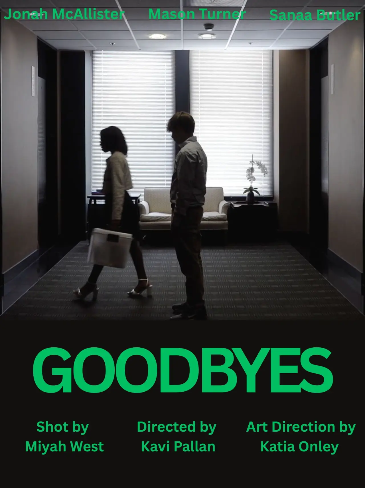 Постер до фільму "Goodbyes"