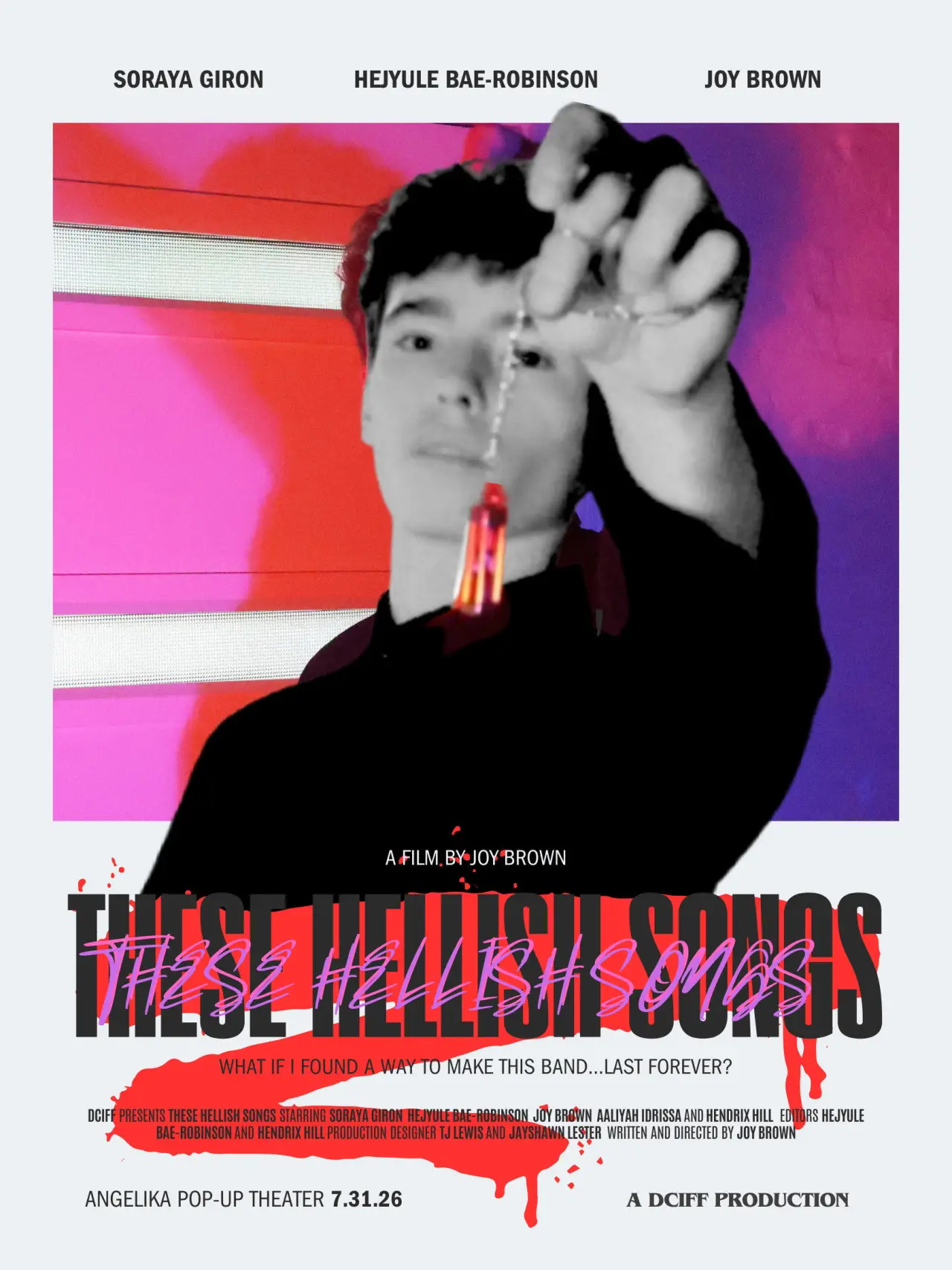 Постер до фільму "These Hellish Songs"