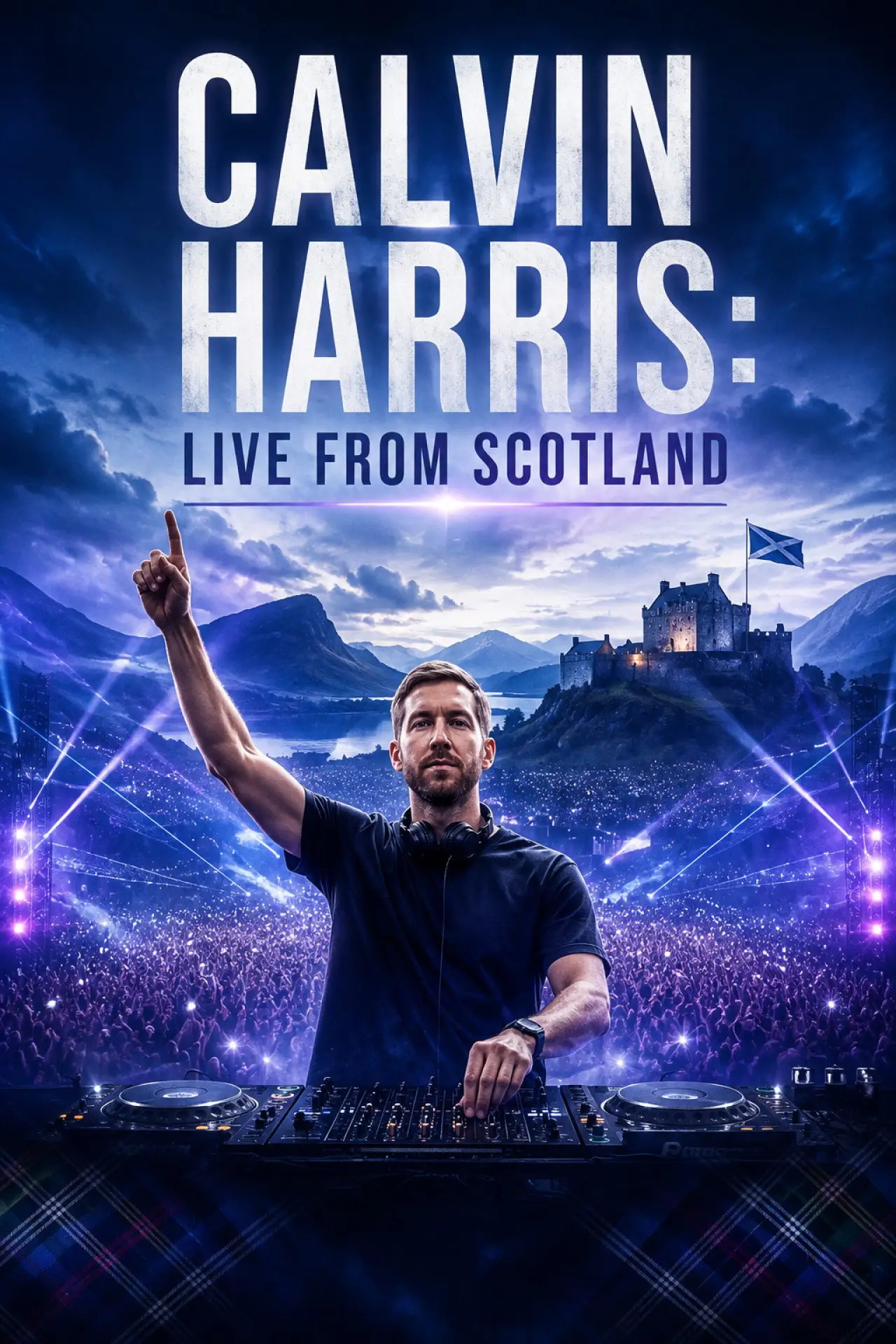 Постер до фільму "Calvin Harris: Live from Scotland"