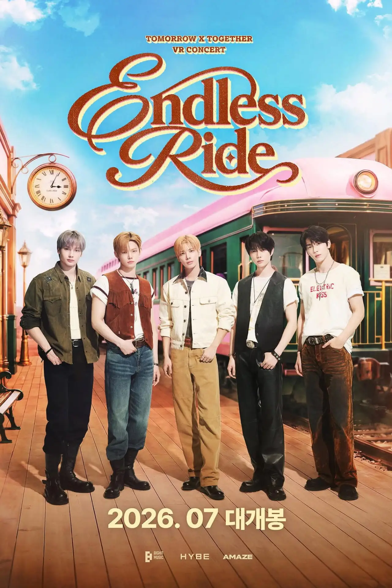 Постер до фільму "Endless Ride: TOMORROW X TOGETHER VR Concert"