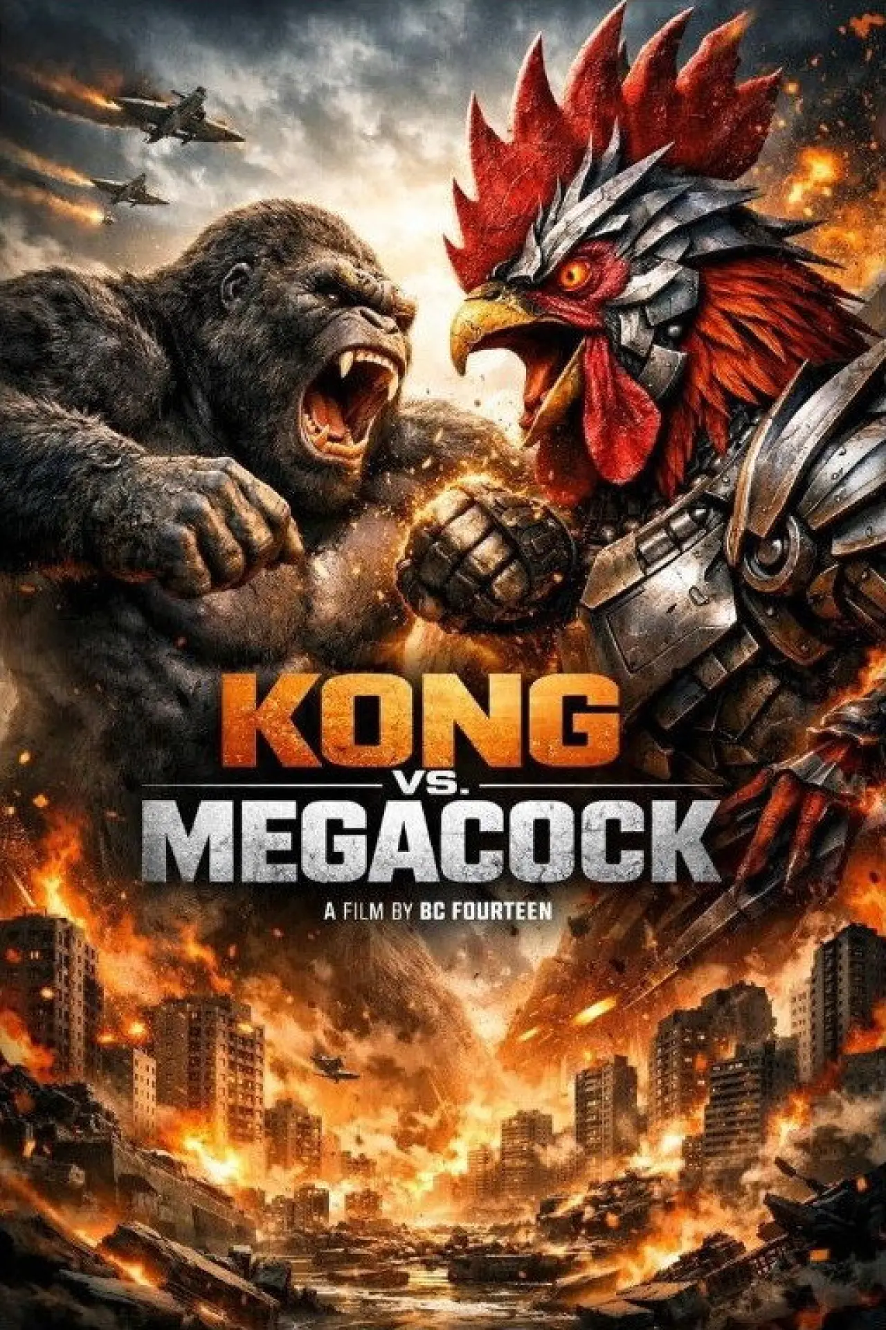 Постер до фільму "Kong vs. Megacock"