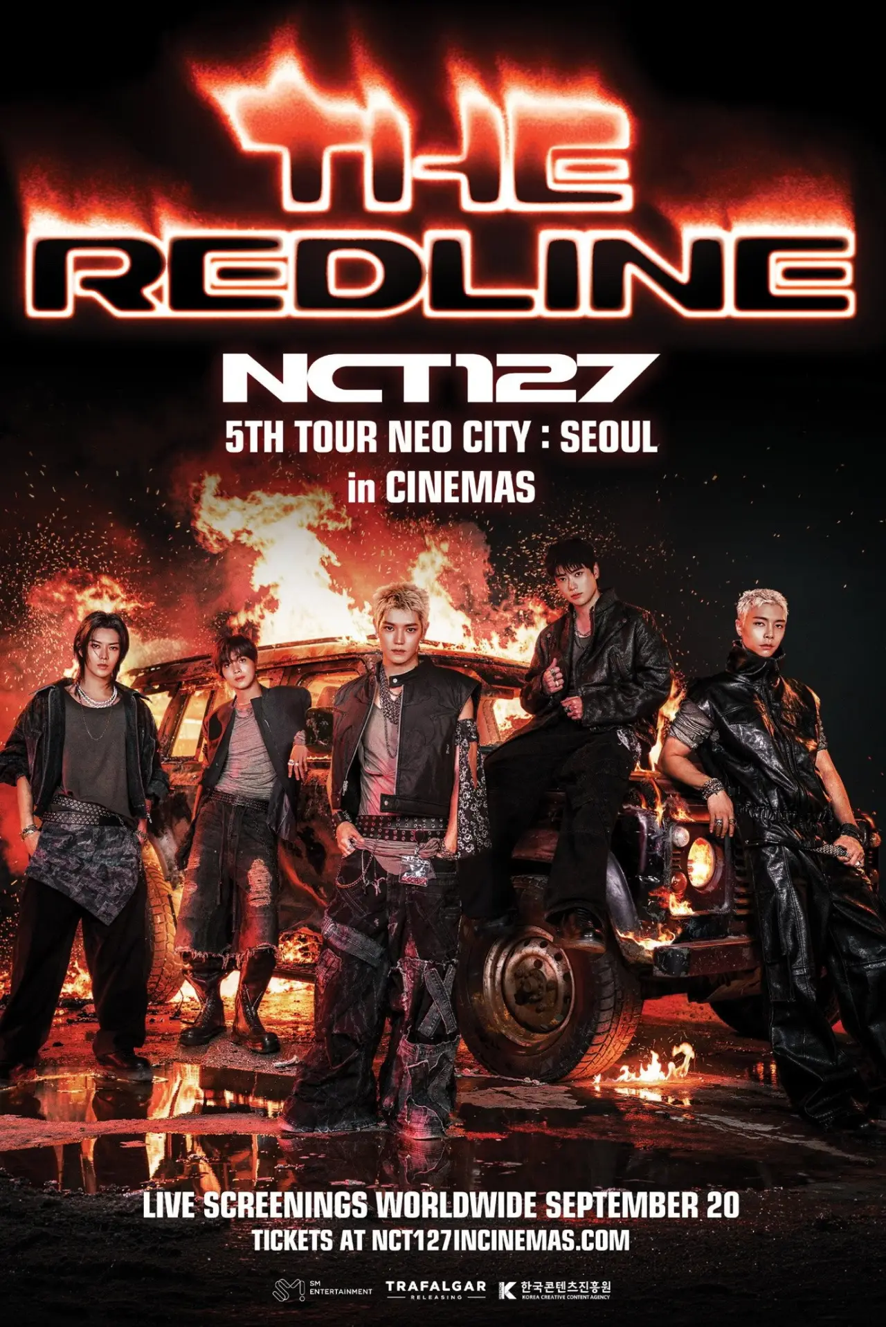 Постер до фільму "NCT 127 5TH TOUR ‘NEO CITY  SEOUL - THE REDLINE’ in CINEMAS"