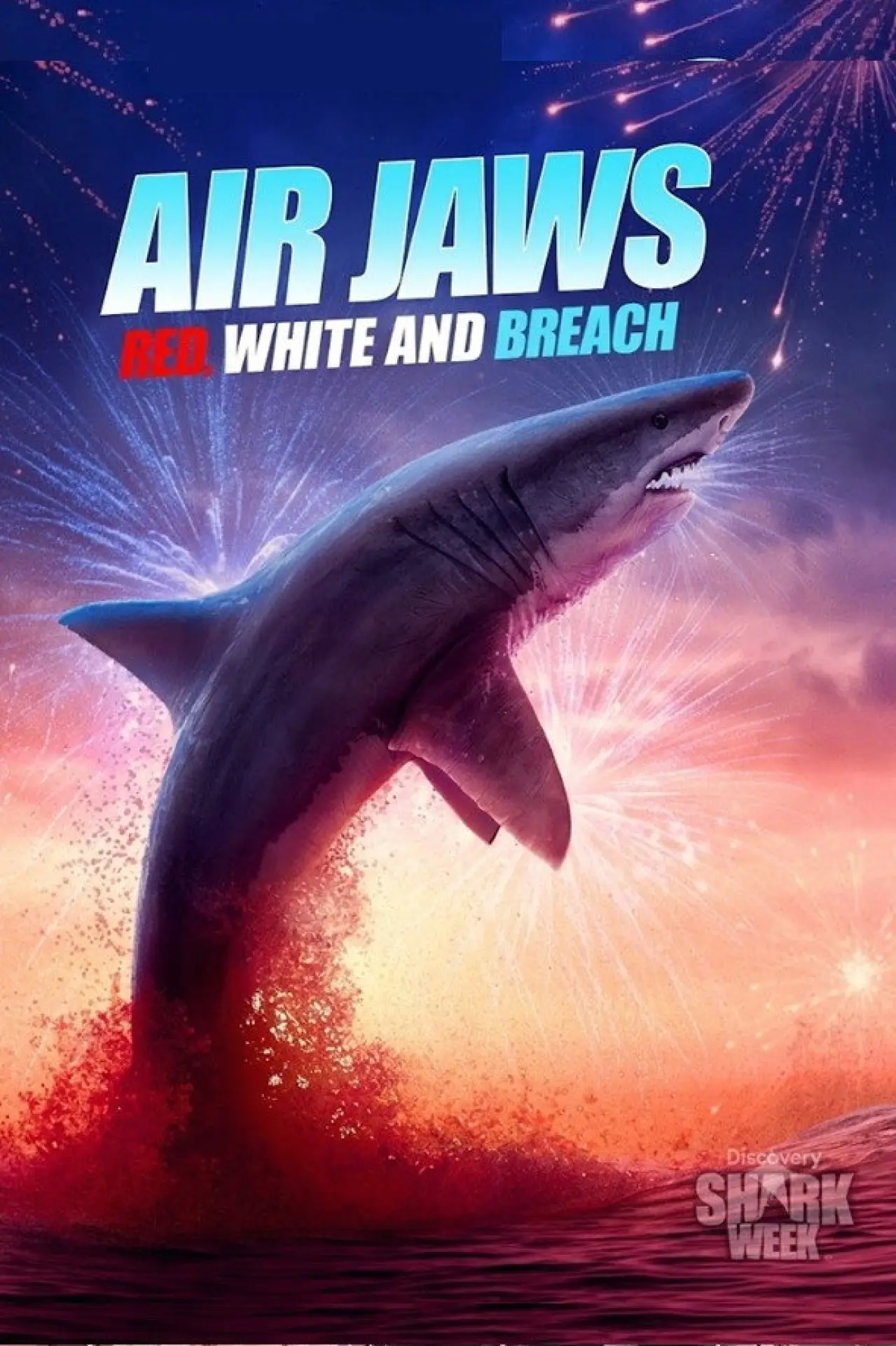 Постер до фільму "Air Jaws: Red, White and Breach"