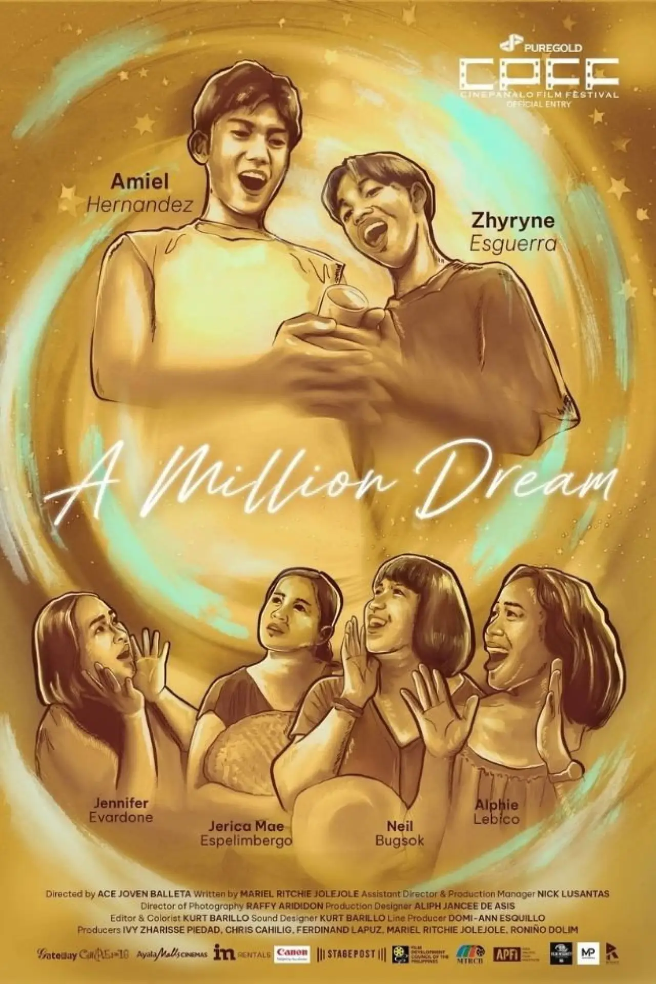Постер до фільму "A Million Dream"