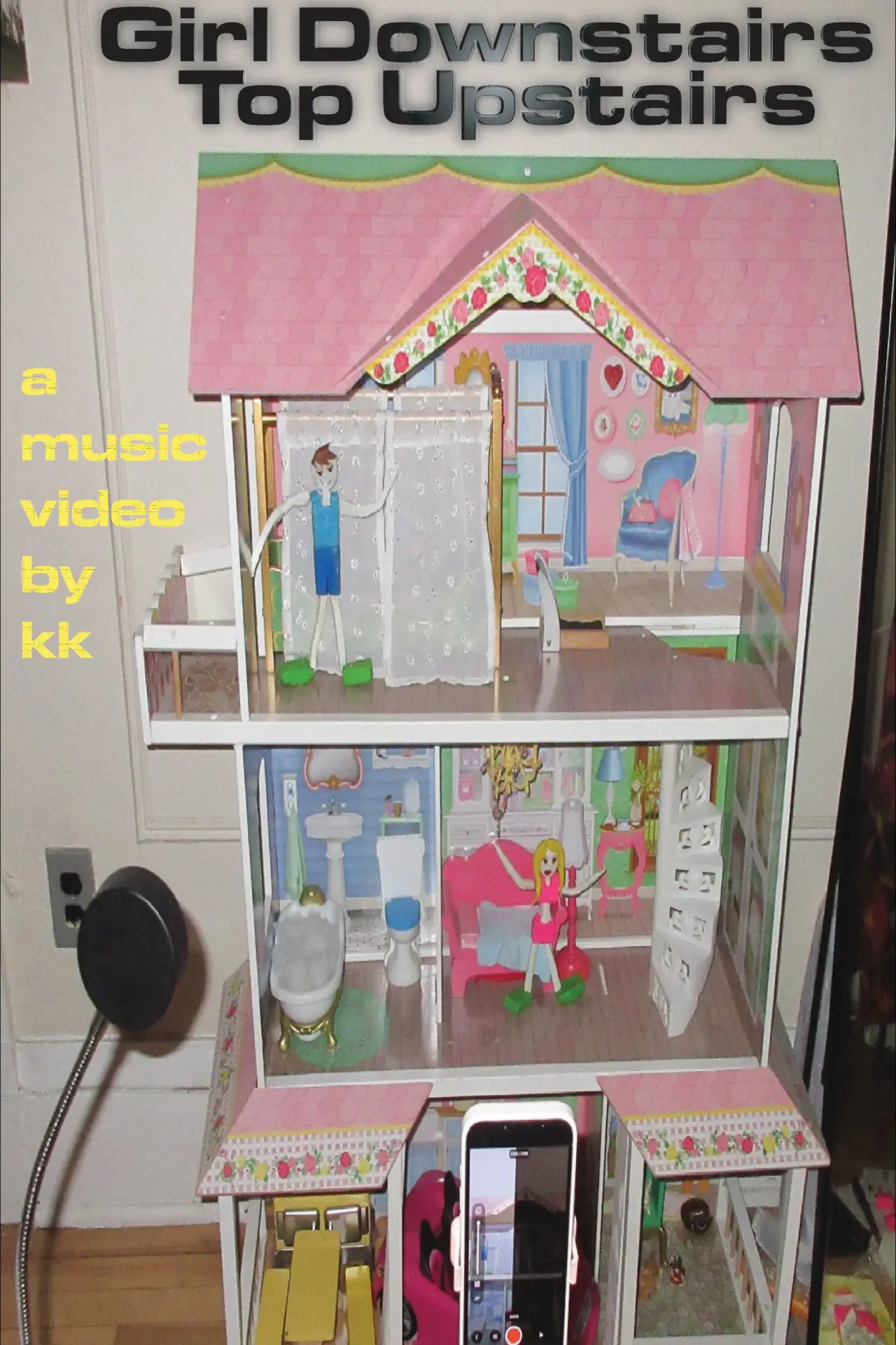 Постер до фільму "Girl Downstairs Top Upstairs"