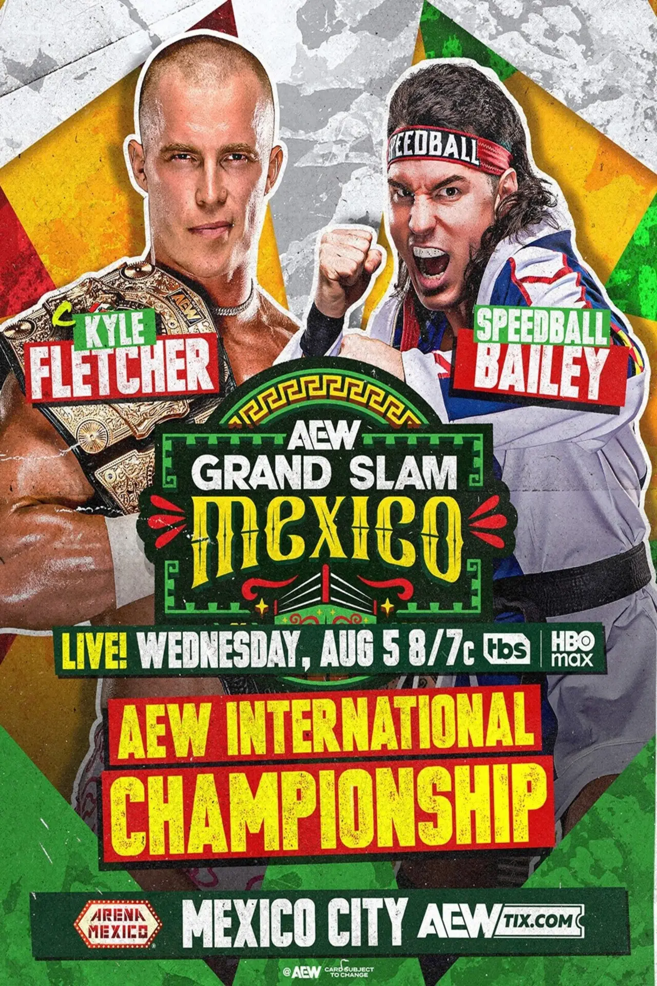 Постер до фільму "AEW Grand Slam Mexico 2026"