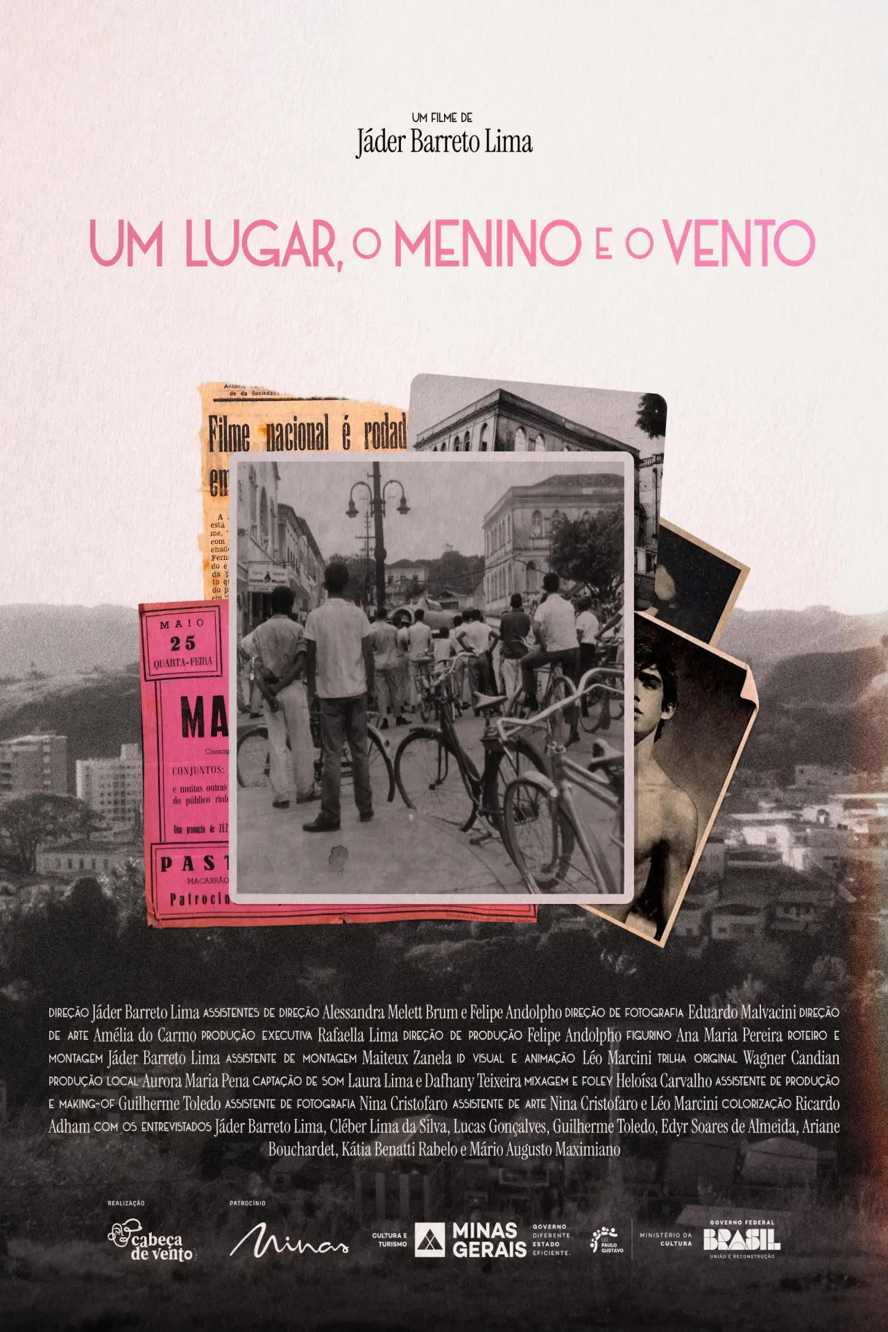 Постер до фільму "Um Lugar, o Menino e o Vento"