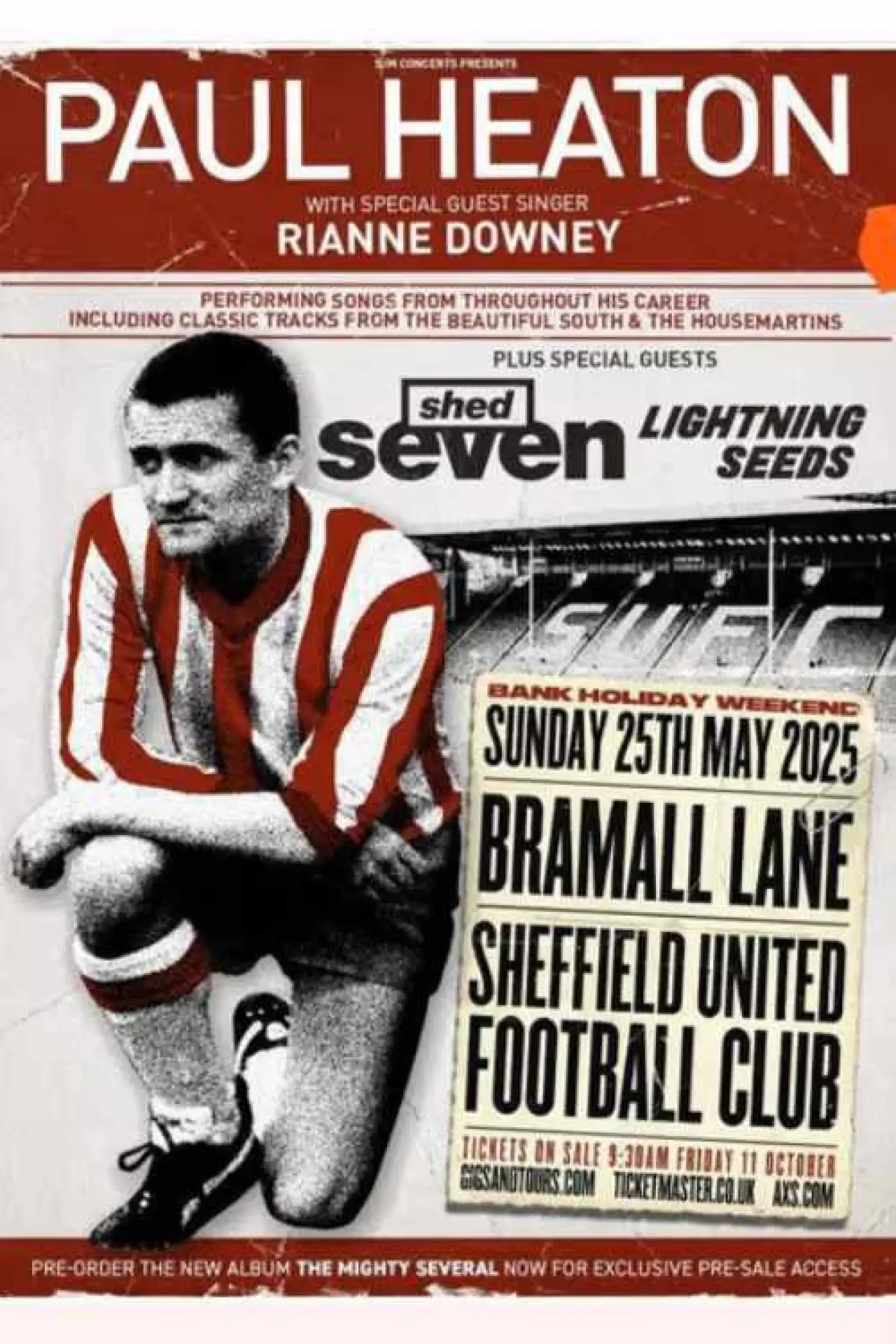 Постер до фільму "Paul Heaton: Live at Bramall Lane"