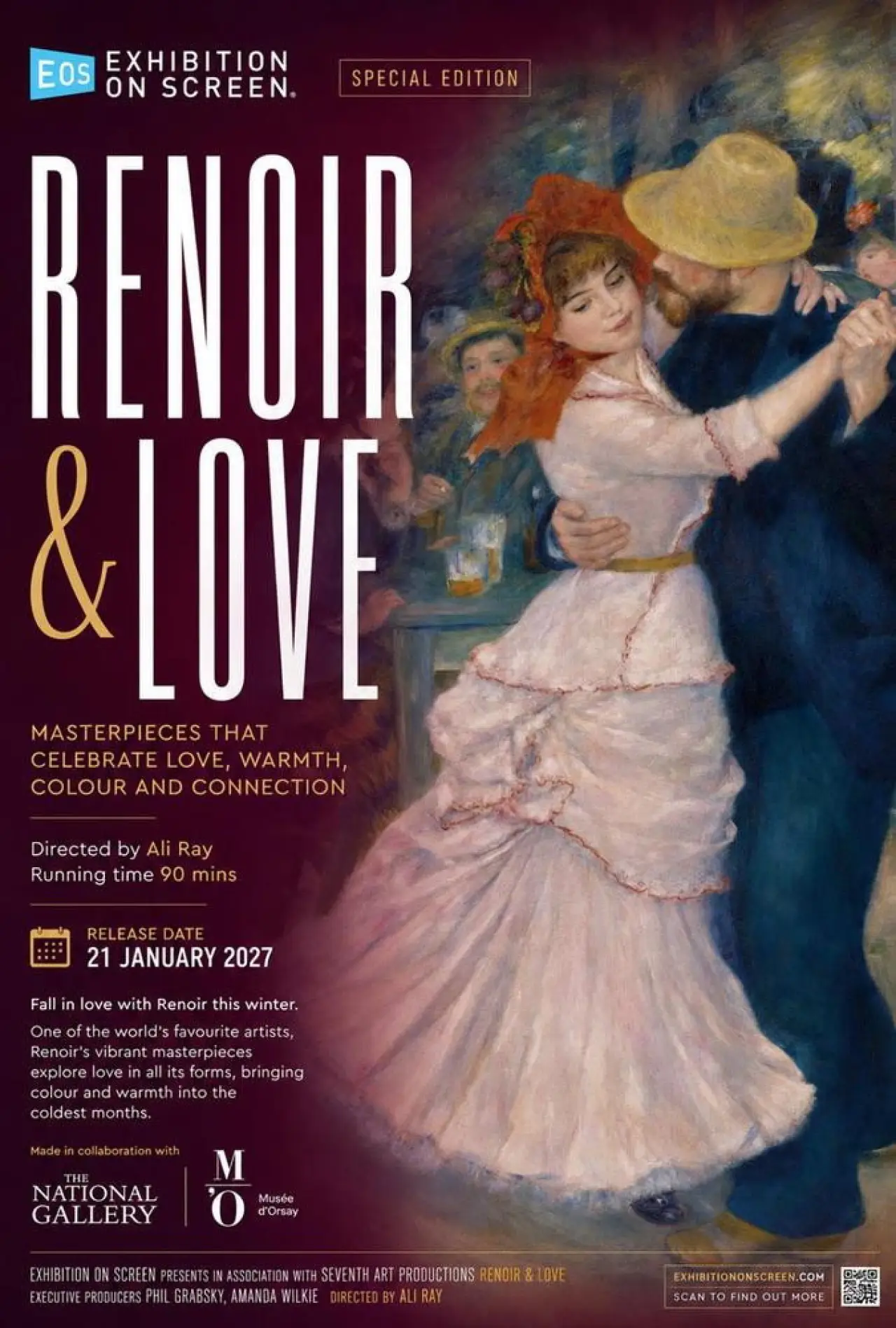 Постер до фільму "Renoir & Love"