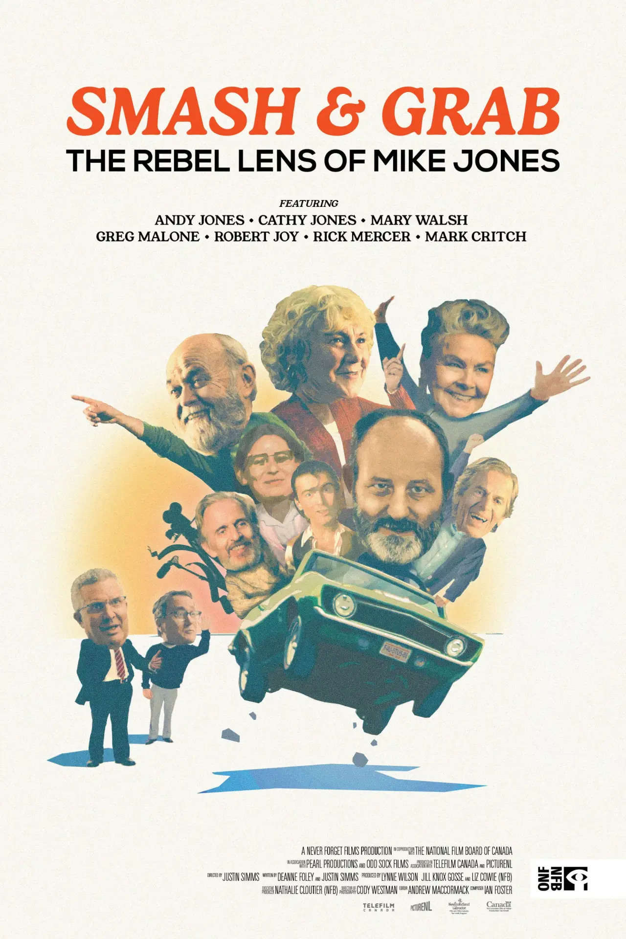 Постер до фільму "Smash & Grab: The Rebel Lens of Mike Jones"
