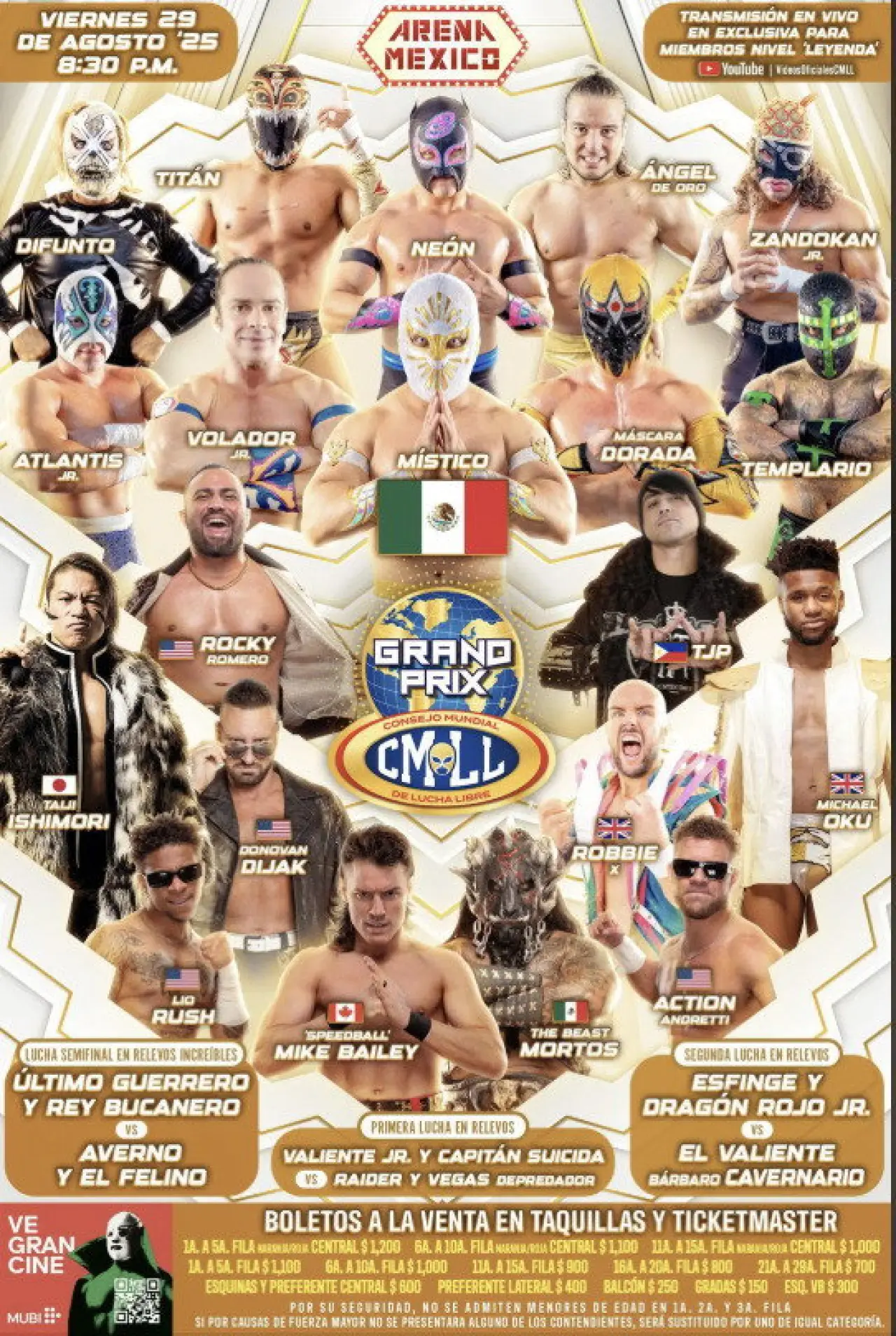 Постер до фільму "CMLL Grand Prix Internacional"