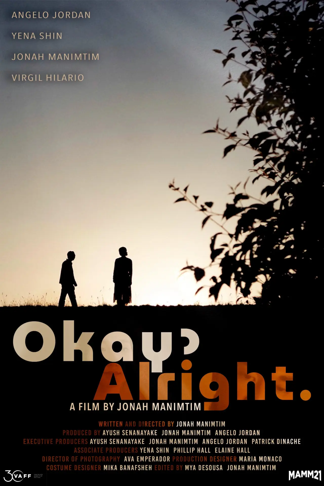Постер до фільму "Okay? Alright."