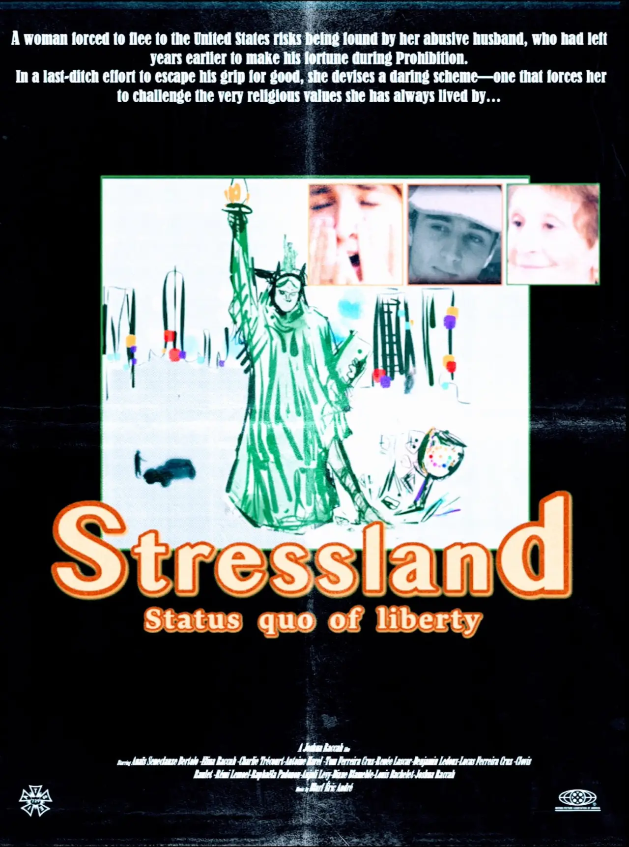 Постер до фільму "STRESSLAND: Status Quo of Liberty"