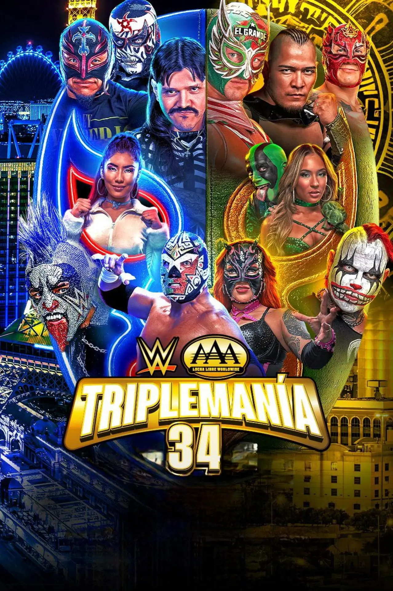 Постер до фільму "AAA Triplemanía 34 - Friday"