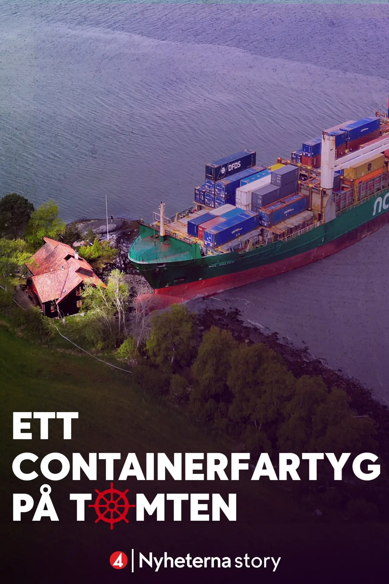 Постер до фільму "Ett containerfartyg på tomten"