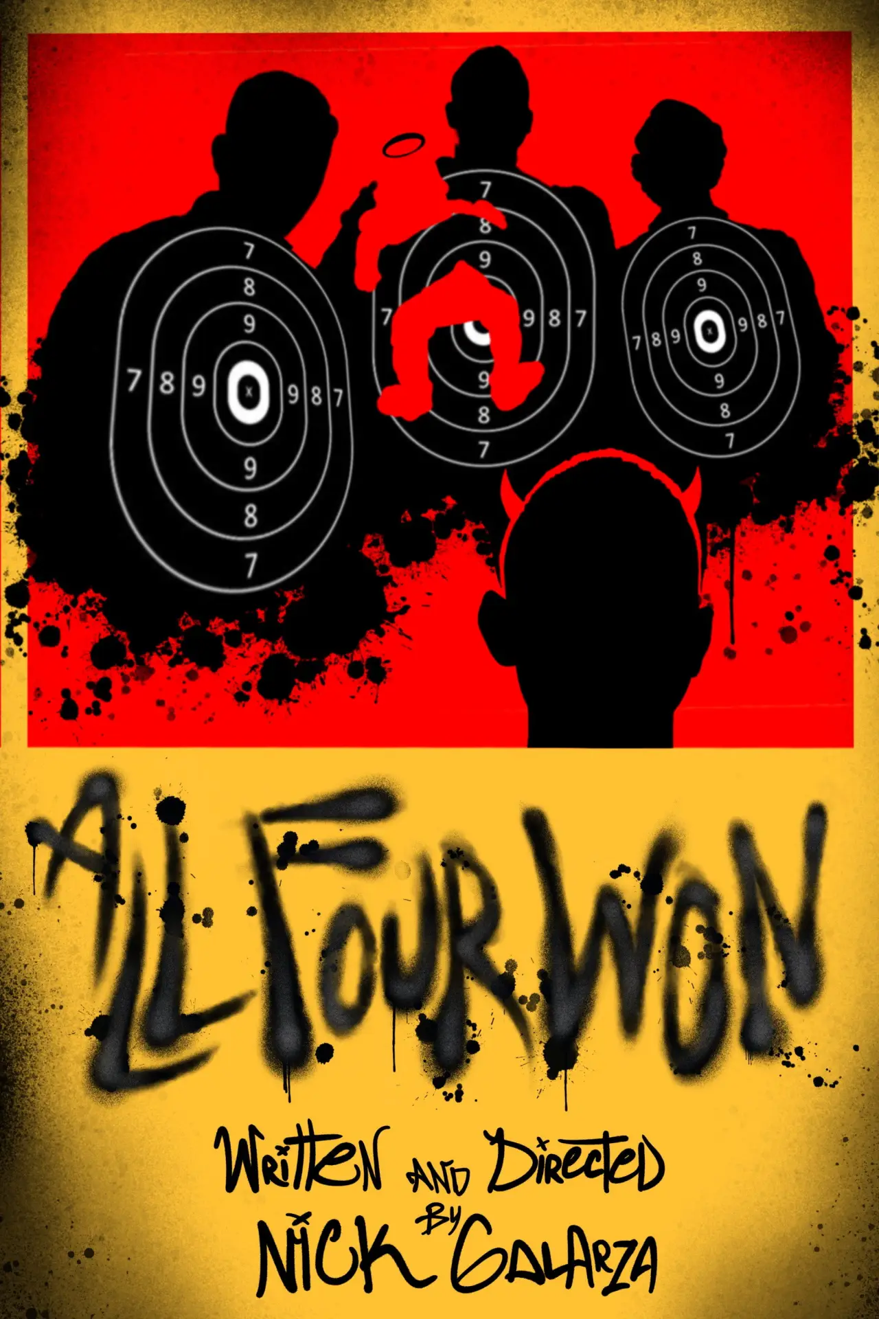 Постер до фільму "All Four Won"