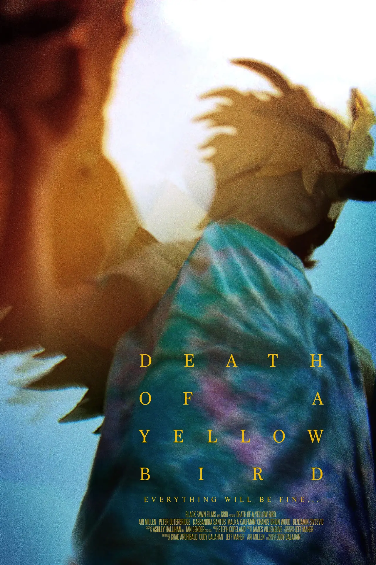 Постер до фільму "Death of a Yellow Bird"