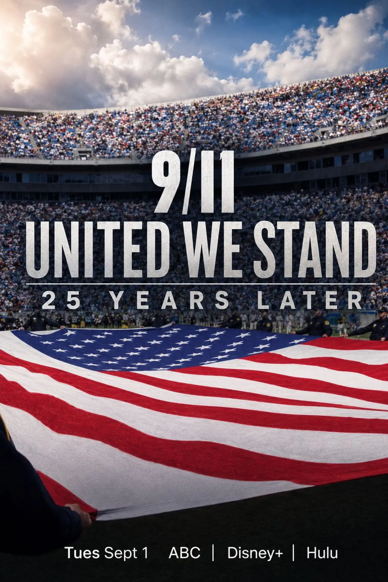Постер до фільму "9/11: United We Stand -- 25 Years Later"