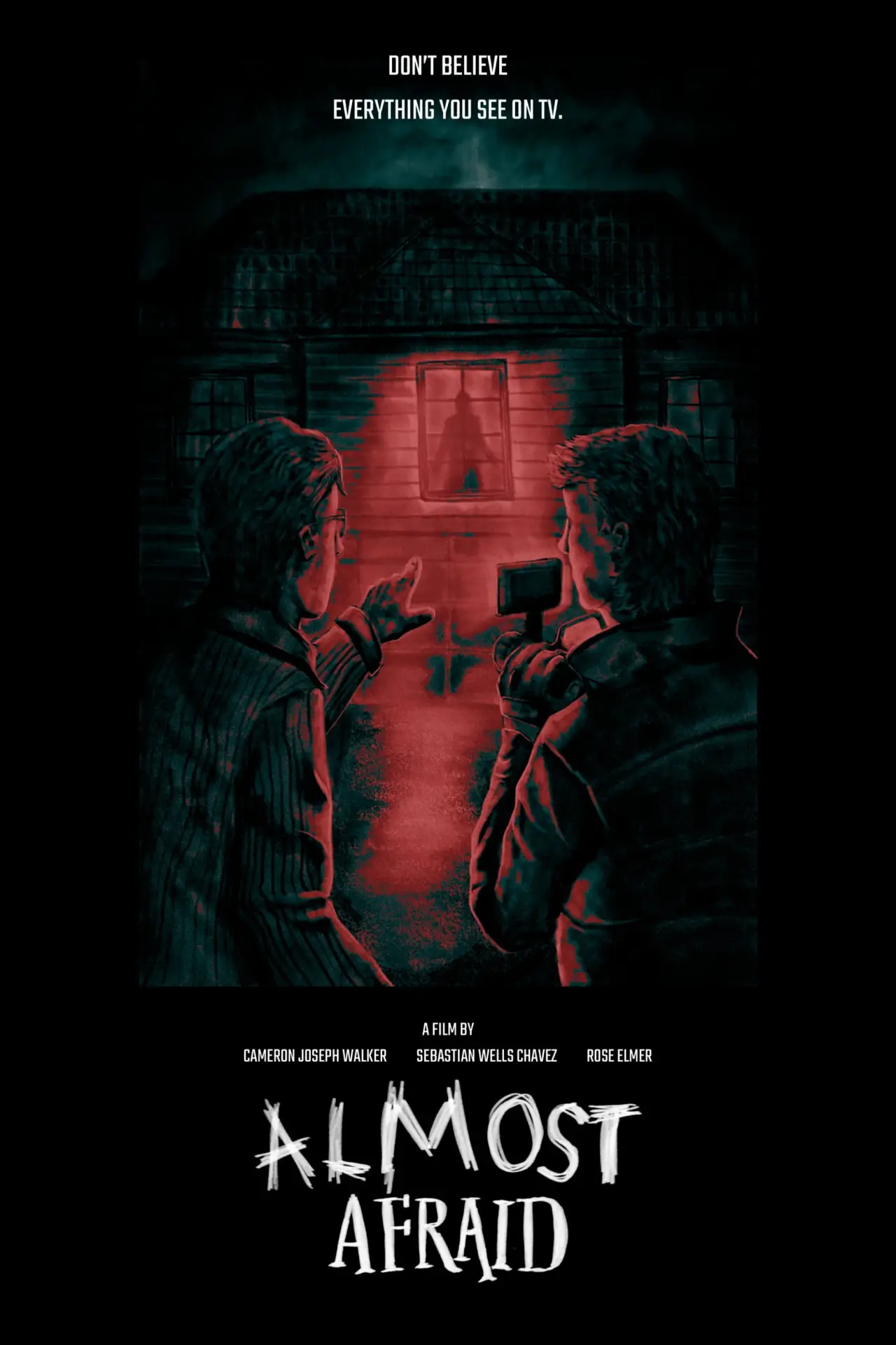 Постер до фільму "Almost Afraid"