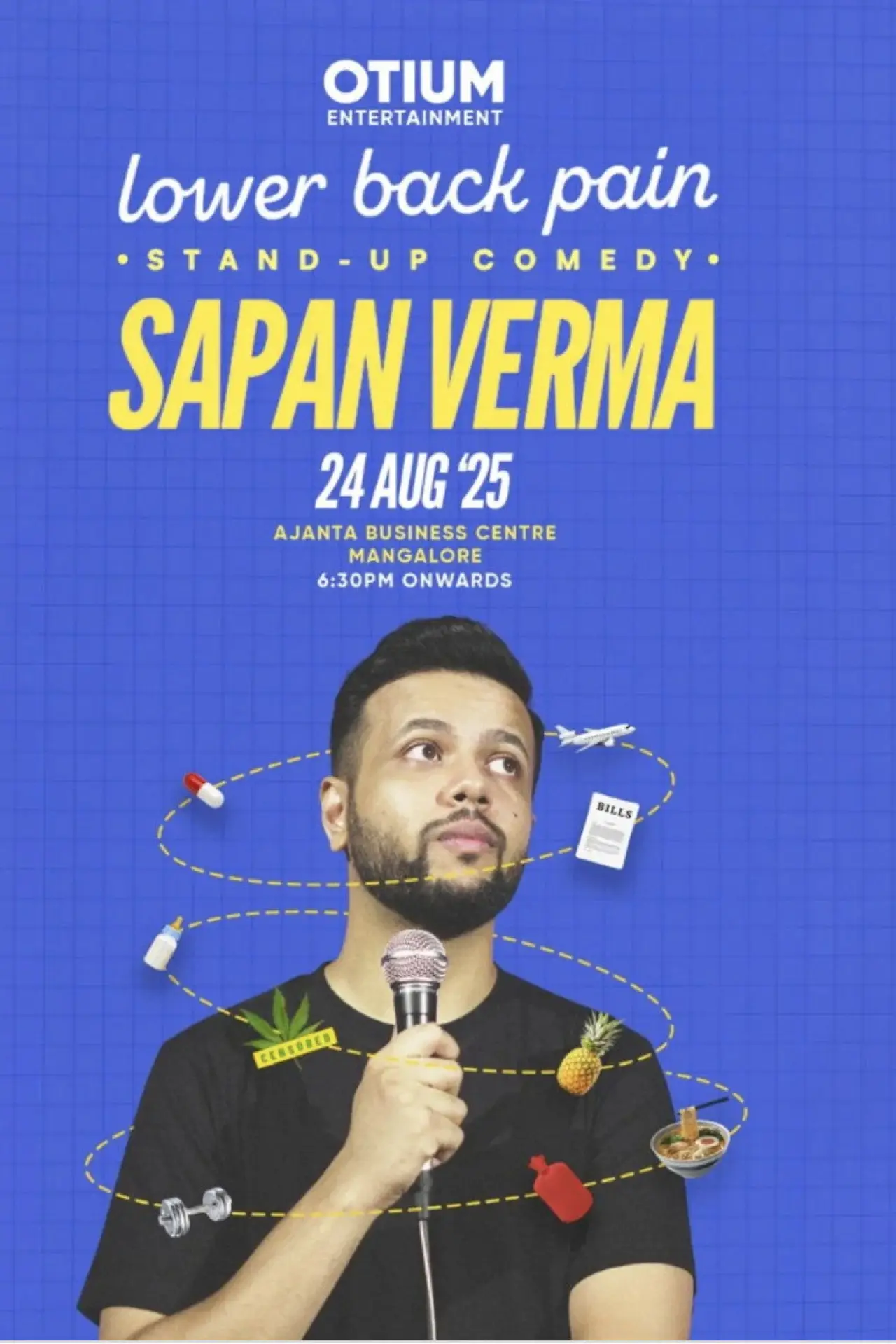 Постер до фільму "Sapan Verma: Lower Back Pain"