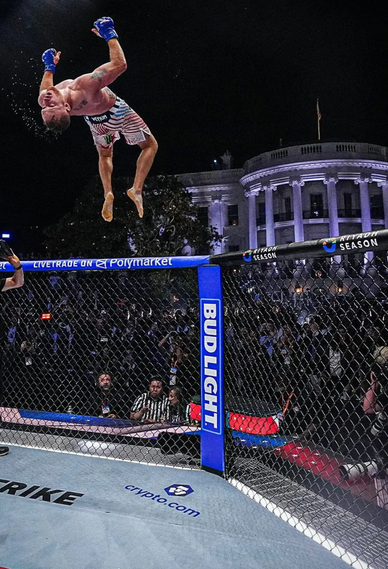Постер до фільму "Most Violent Fighter Ever: Justin Gaethje"