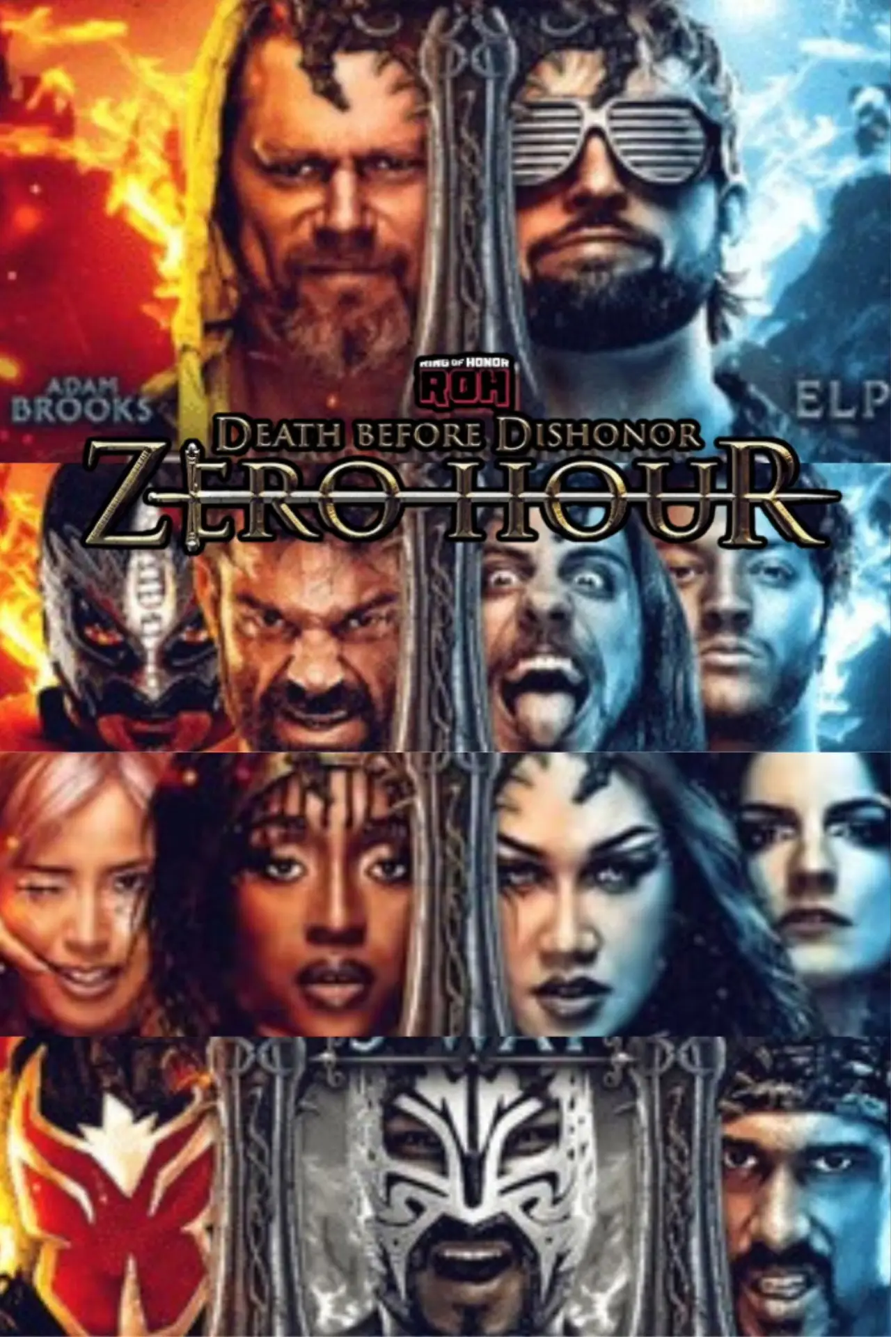 Постер до фільму "ROH Death Before Dishonor Zero Hour"