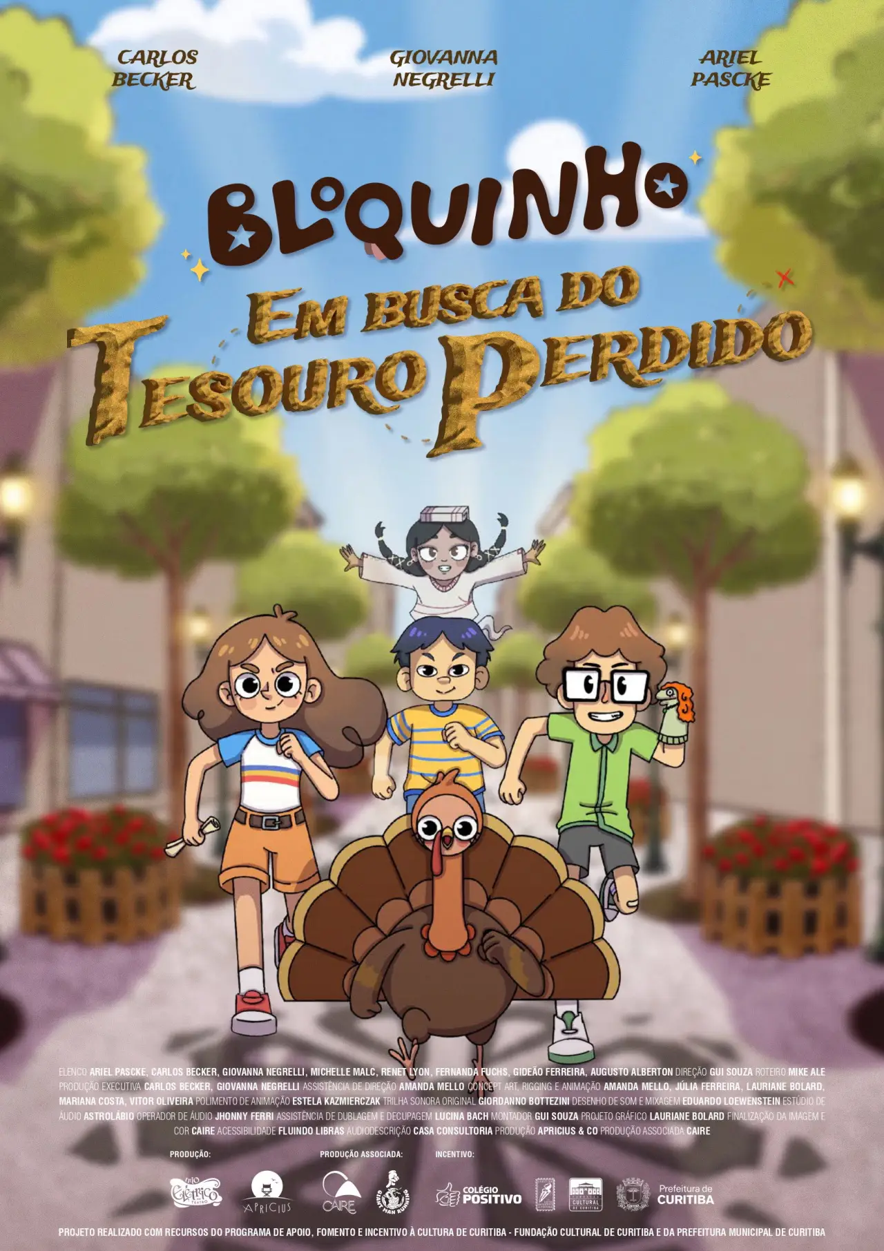 Постер до фільму "Bloquinho: Em busca do tesouro perdido"